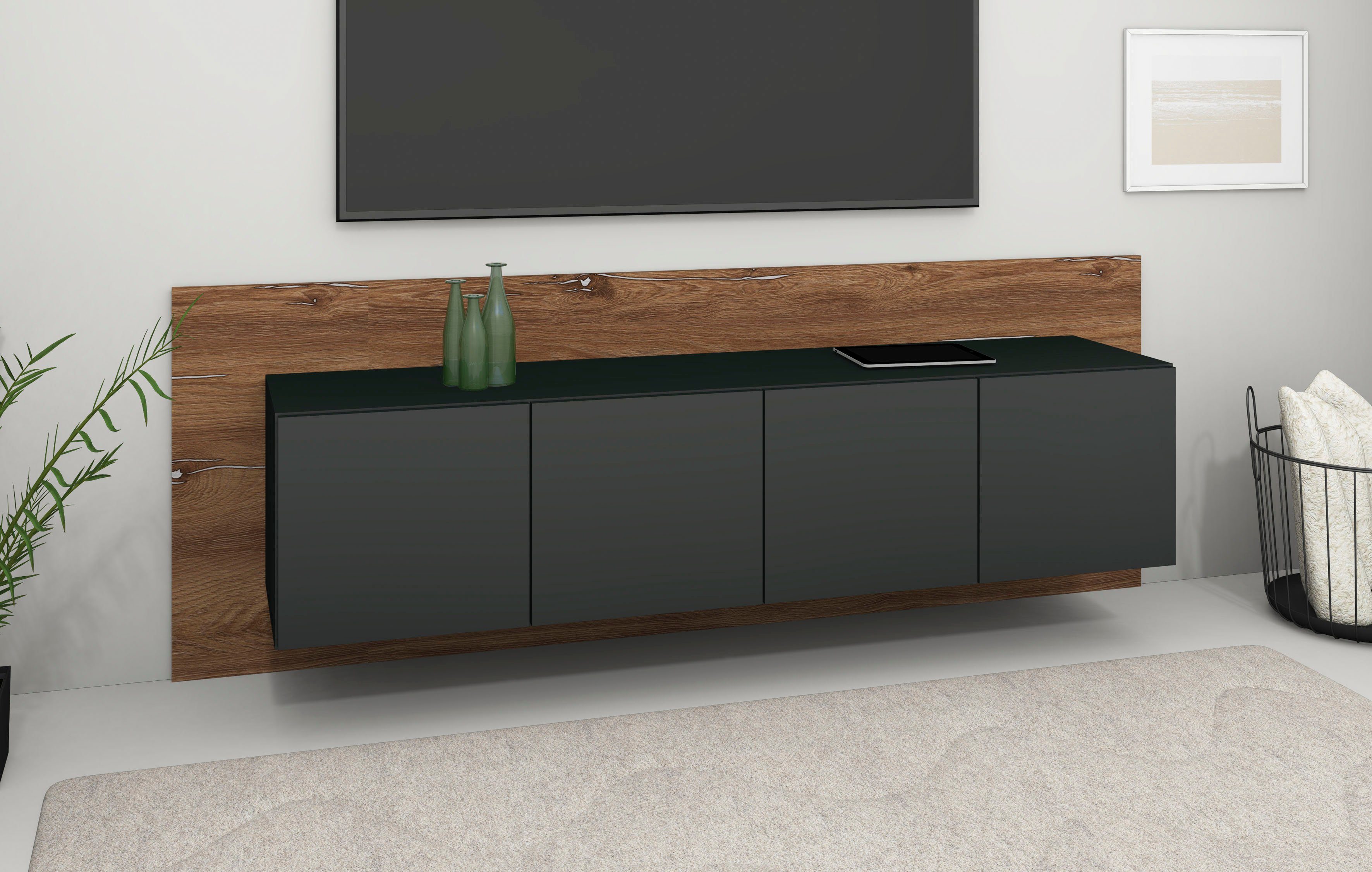 borchardt Möbel Tv-meubel Sara Breedte 182 cm