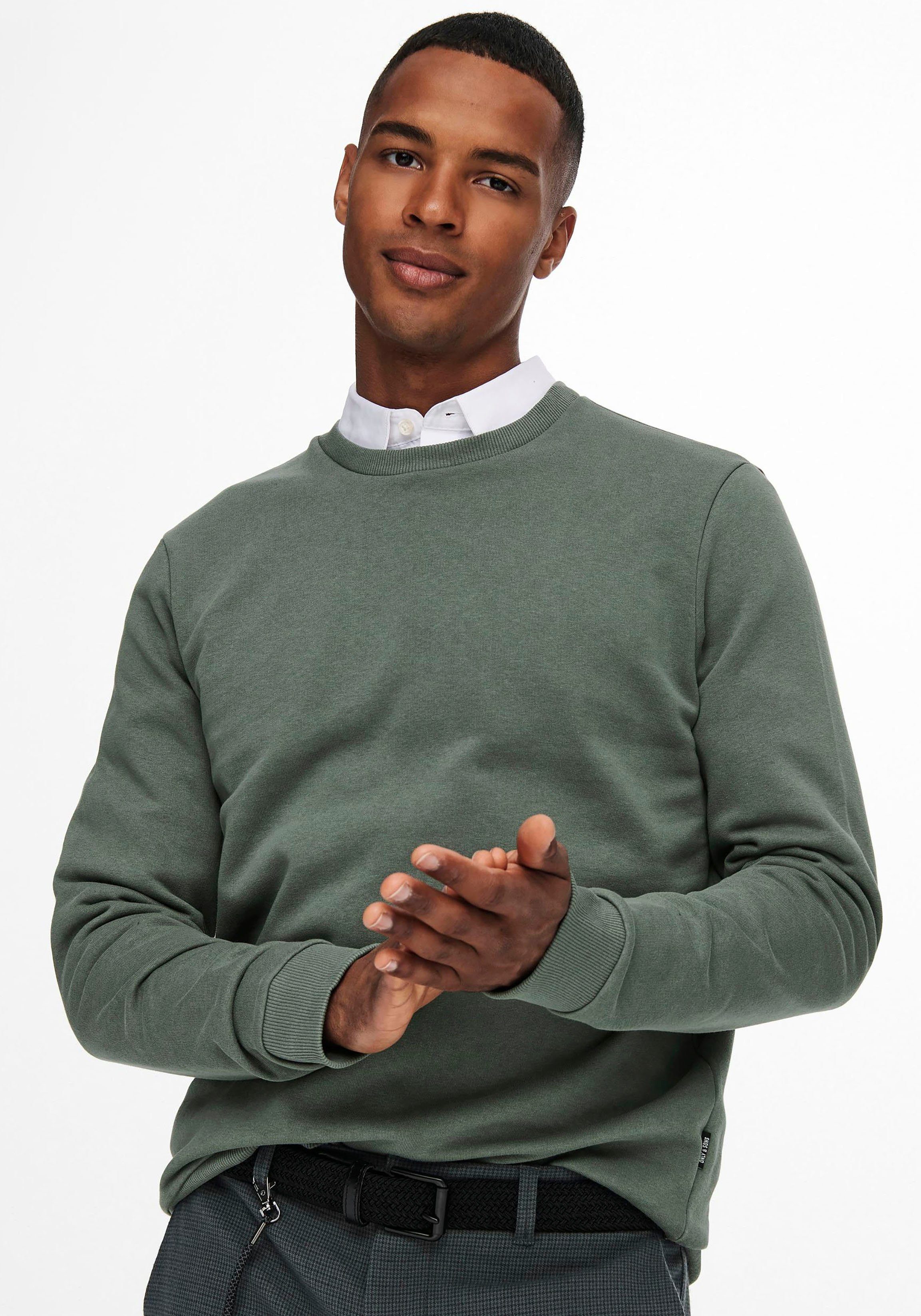 ONLY & SONS Sweatshirt ONSCERES CREW NECK NOOS