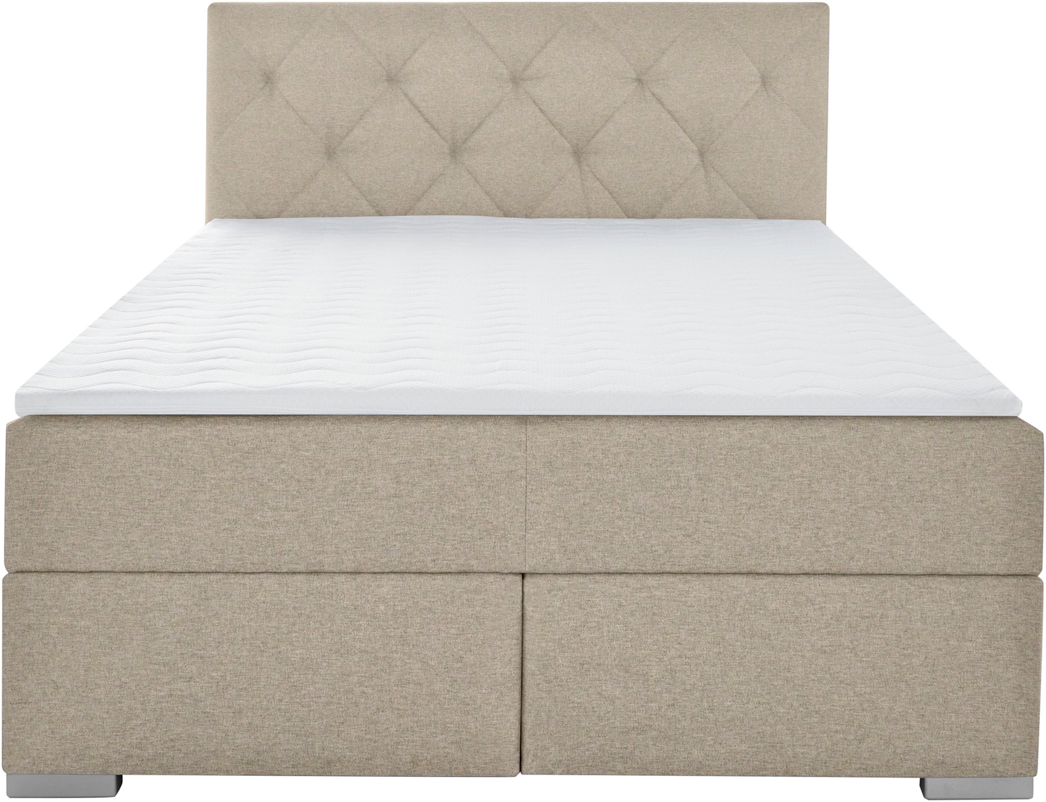 INOSIGN Boxspring Tynan optioneel met bedbox, verkrijgbaar in h2, h3 & h4