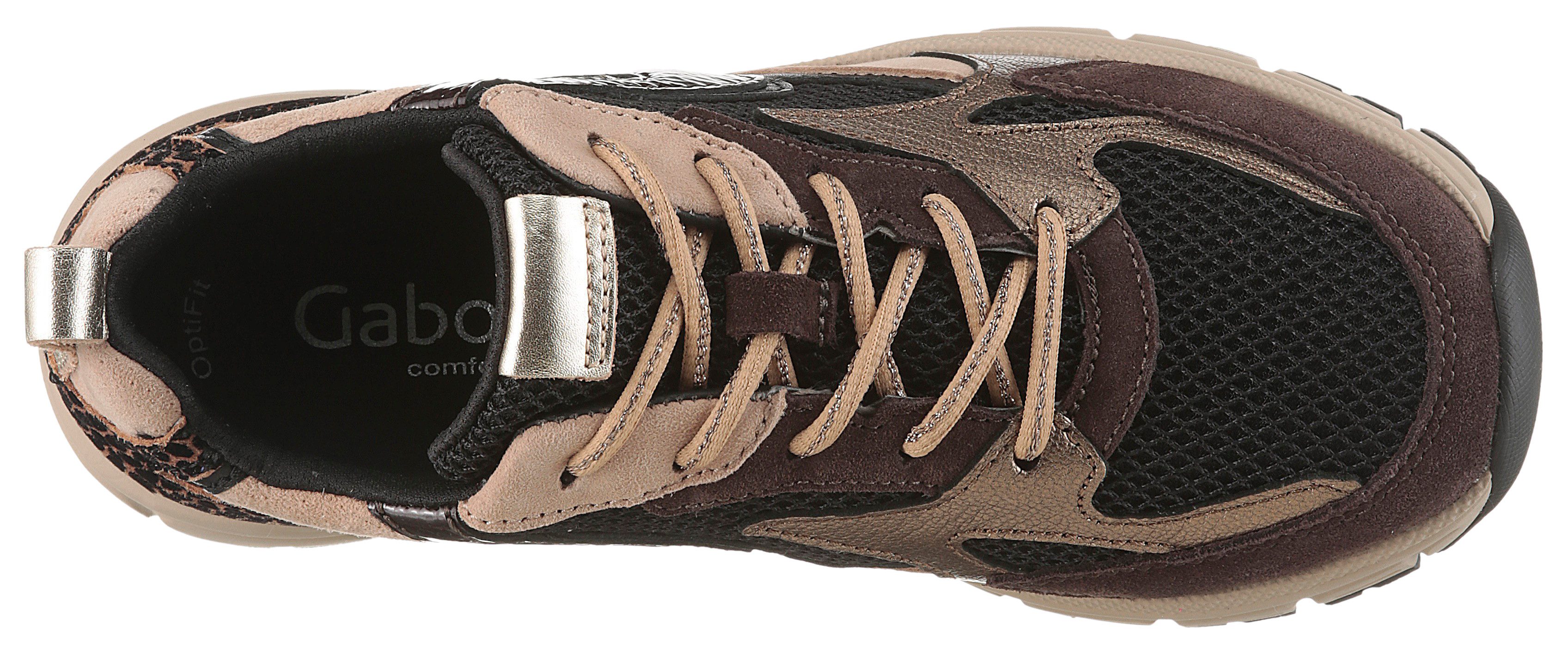 Gabor Sneakers met sleehak Florence