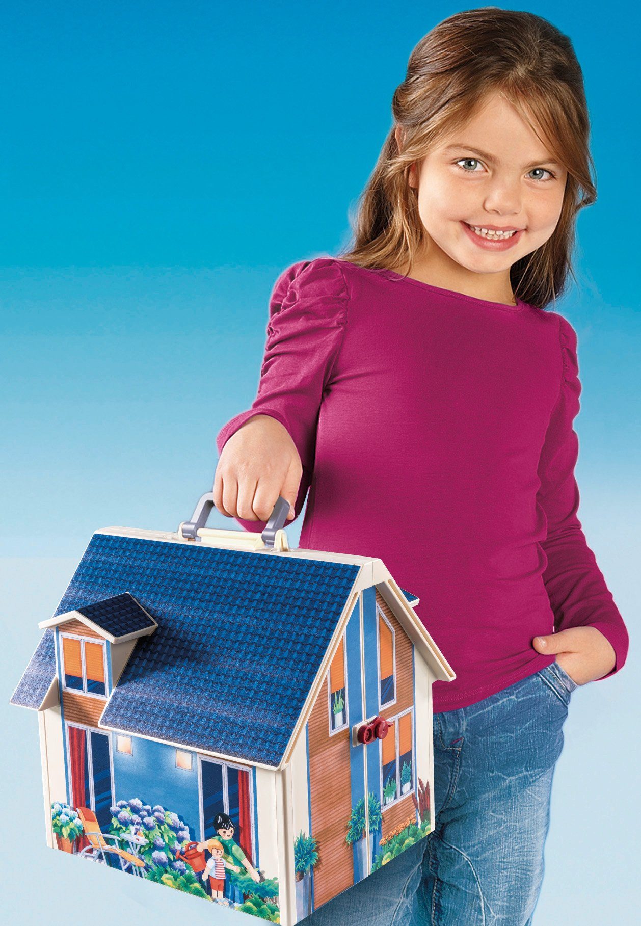 Playmobil® Constructie-speelset Meeneem poppenhuis (70985), Dollhouse (64-delig)