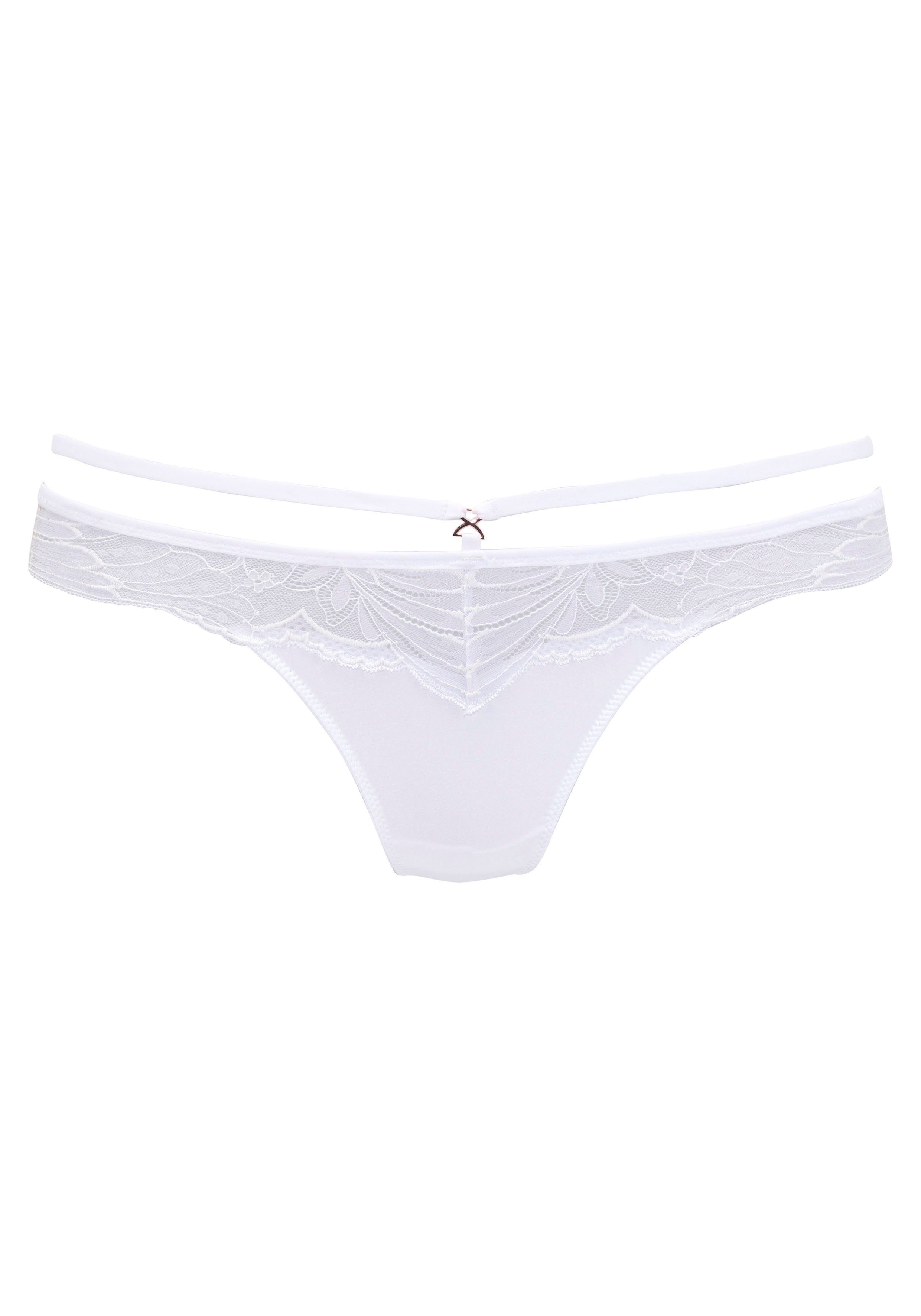 Lascana String in verleidelijke bandjes-look