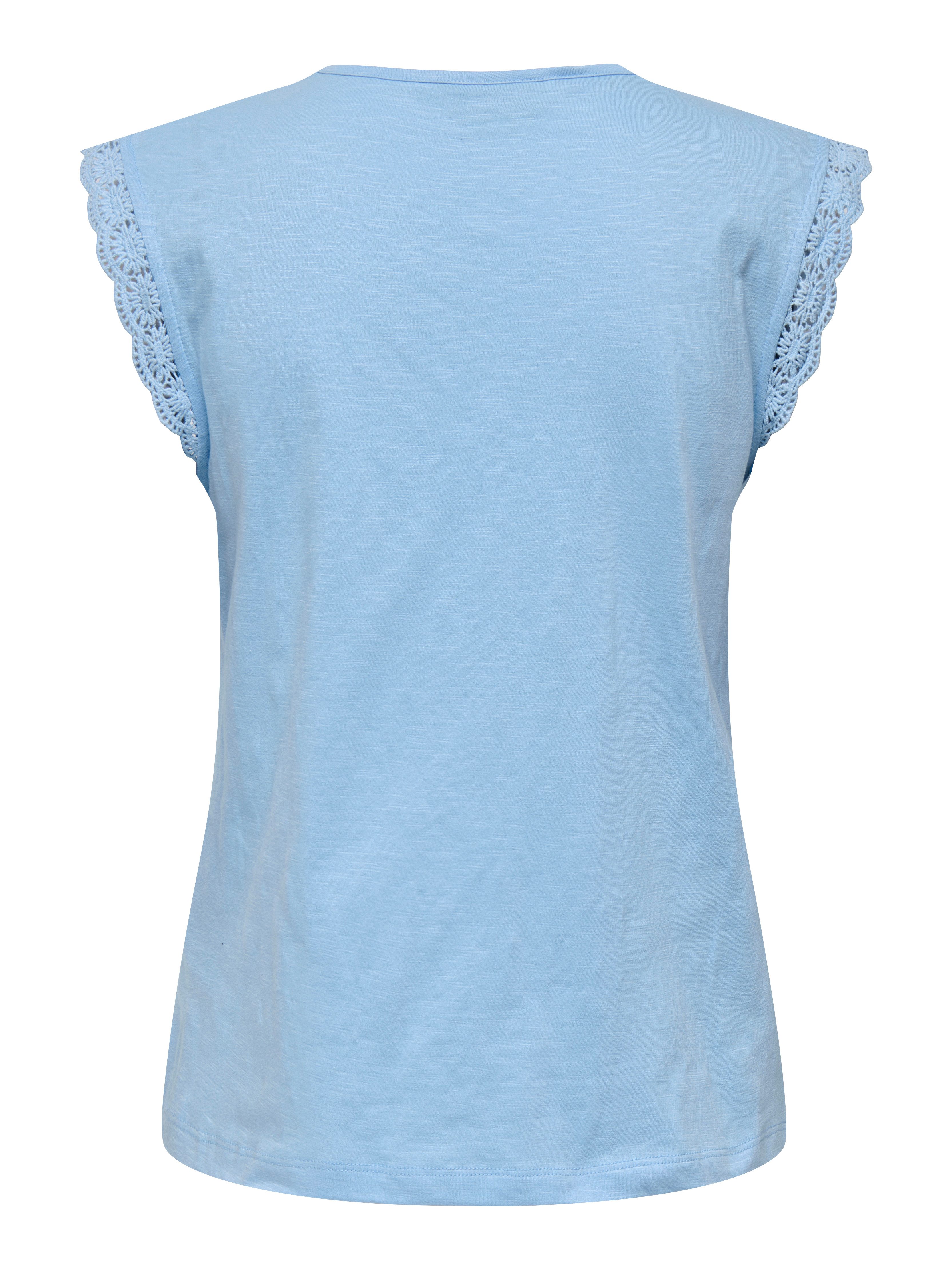 JDY Shirt met korte mouwen JDYSALVA LIFE S/L CROCHET TOP JRS