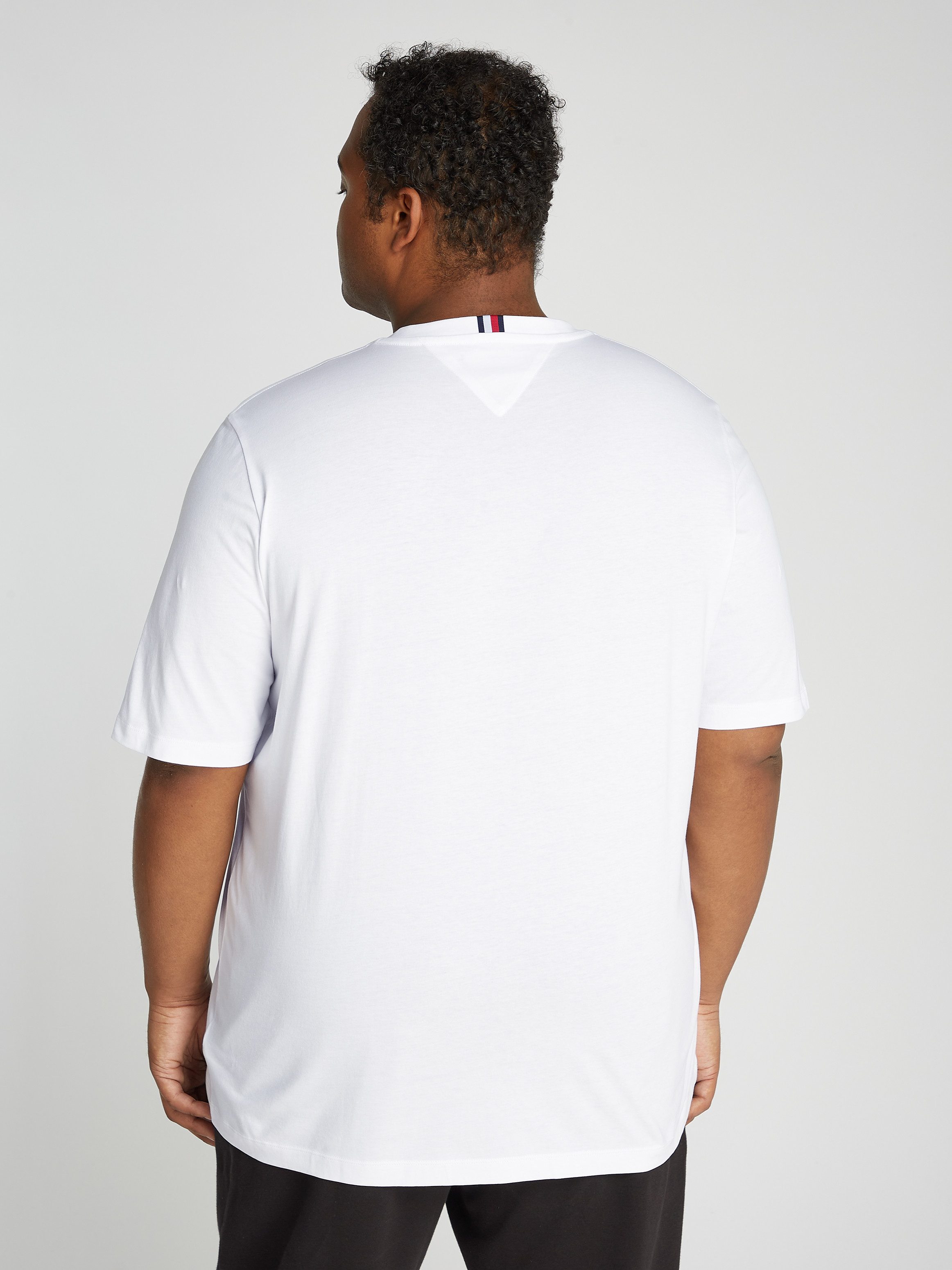 Tommy Hilfiger T-shirt BT-POCKET TEE-B Grote maten met borstzak