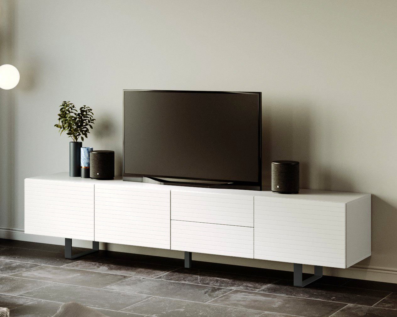 verkoopplan gevoeligheid Spelen met DIVENTA Tv-meubel Breedte 220 cm in de online winkel | OTTO