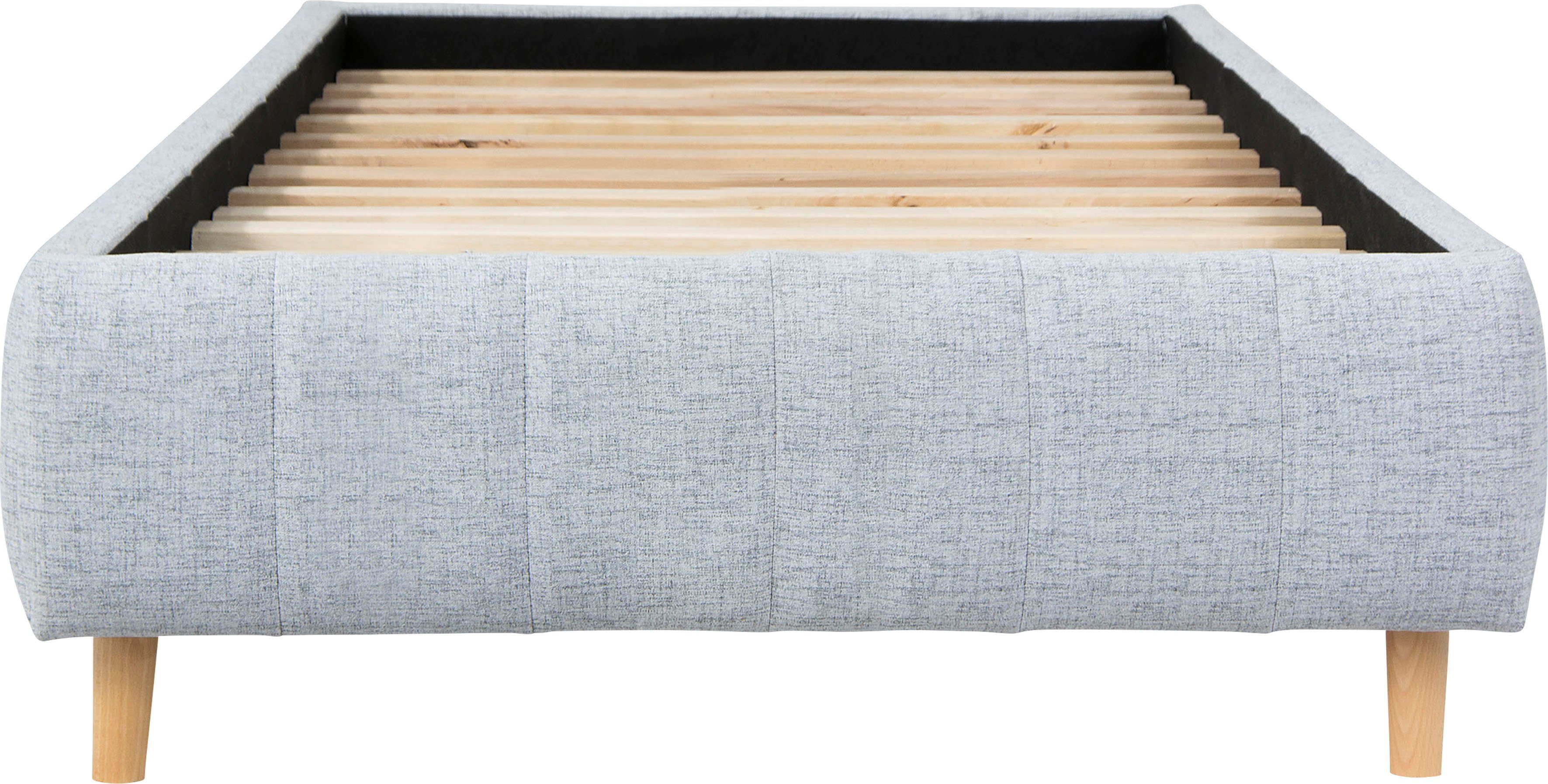 andas Gestoffeerd bed Tarje in 5 breedten, ook in extra lang 220 cm, incl. lattenrol