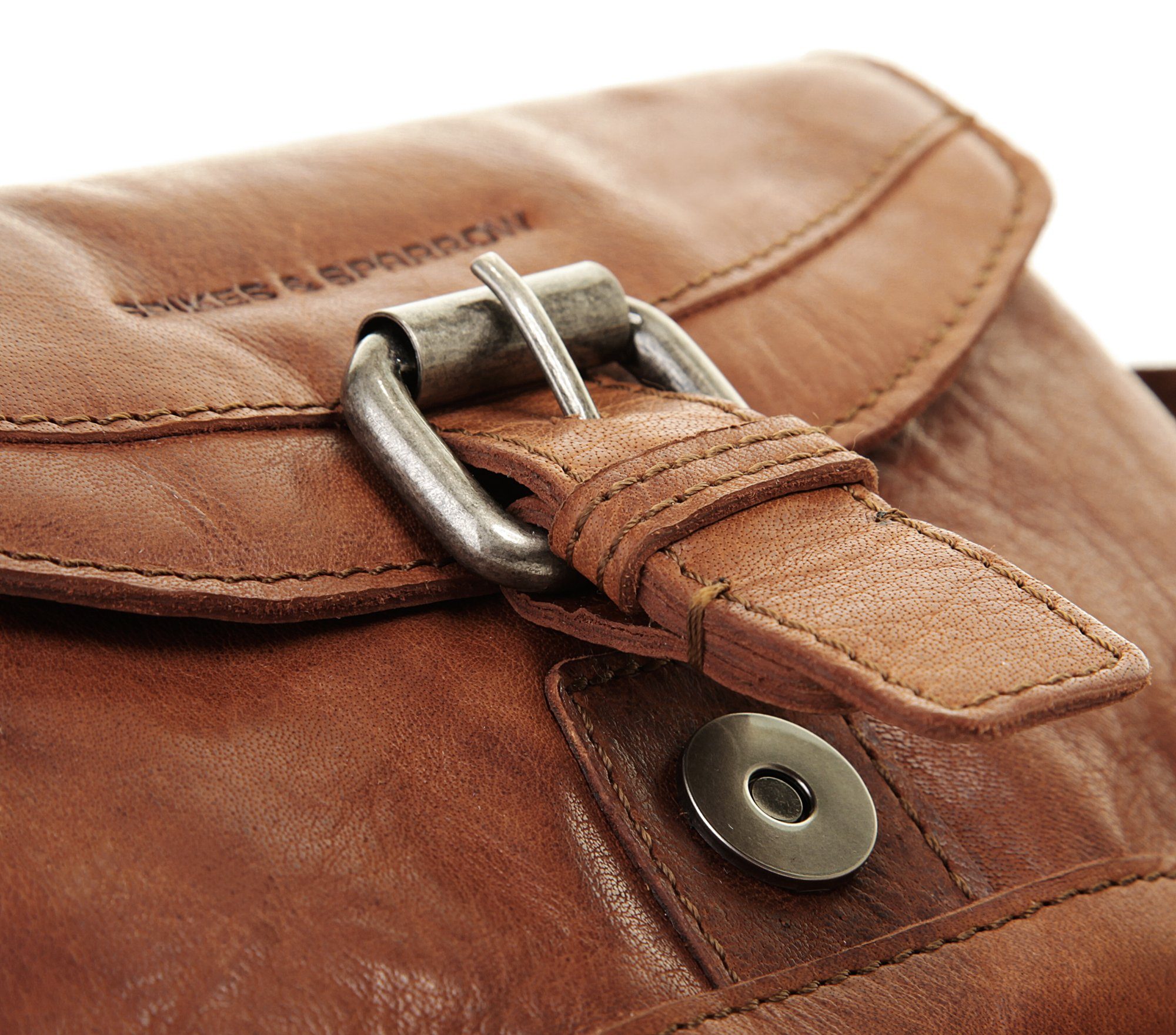 Spikes & Sparrow Heuptasje echt leder