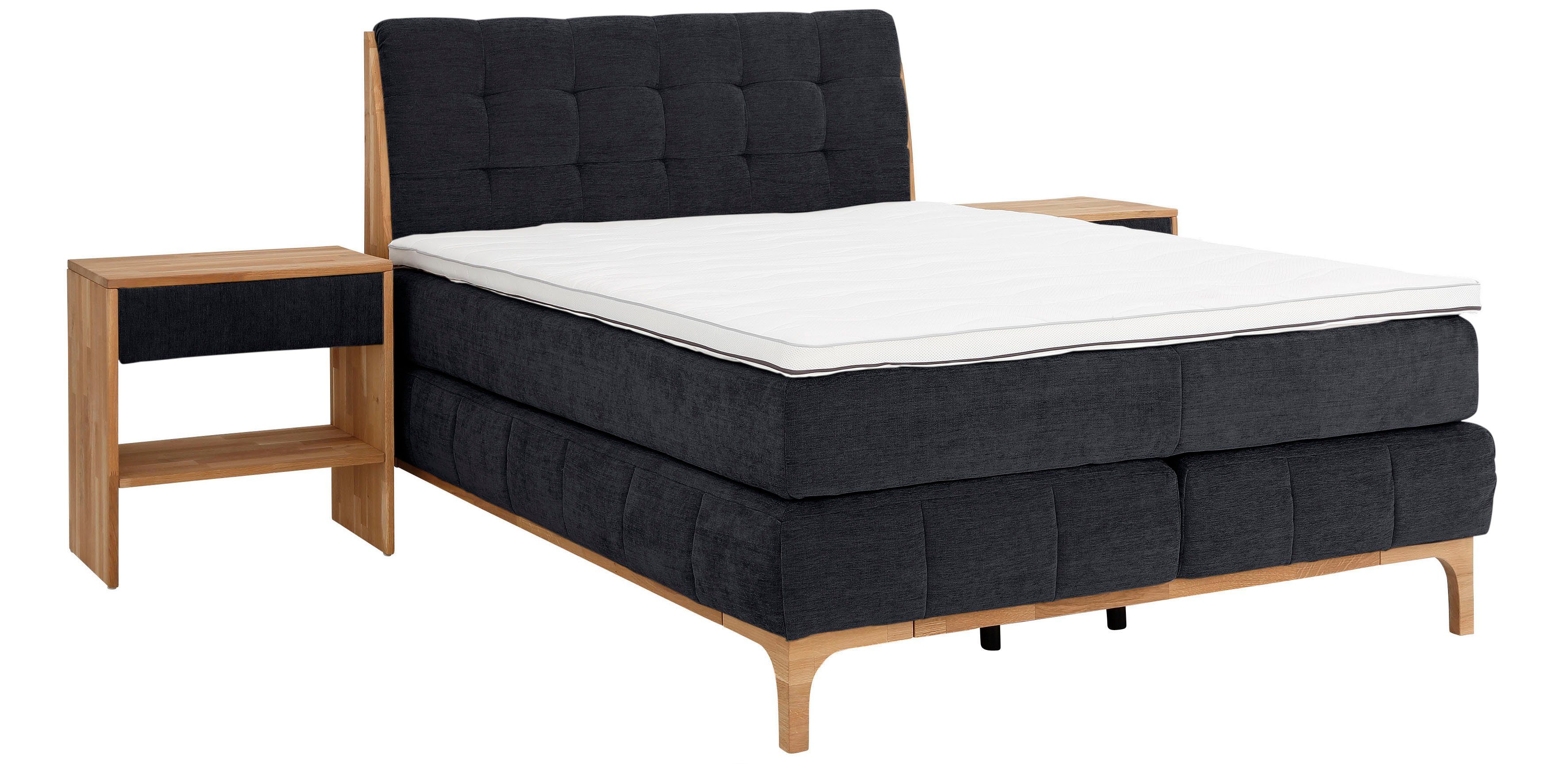 OTTO products Boxspring Jelle gecertificeerde, gerecyclede overtrekstoffen, verschillende uitvoeringen (5-delig)