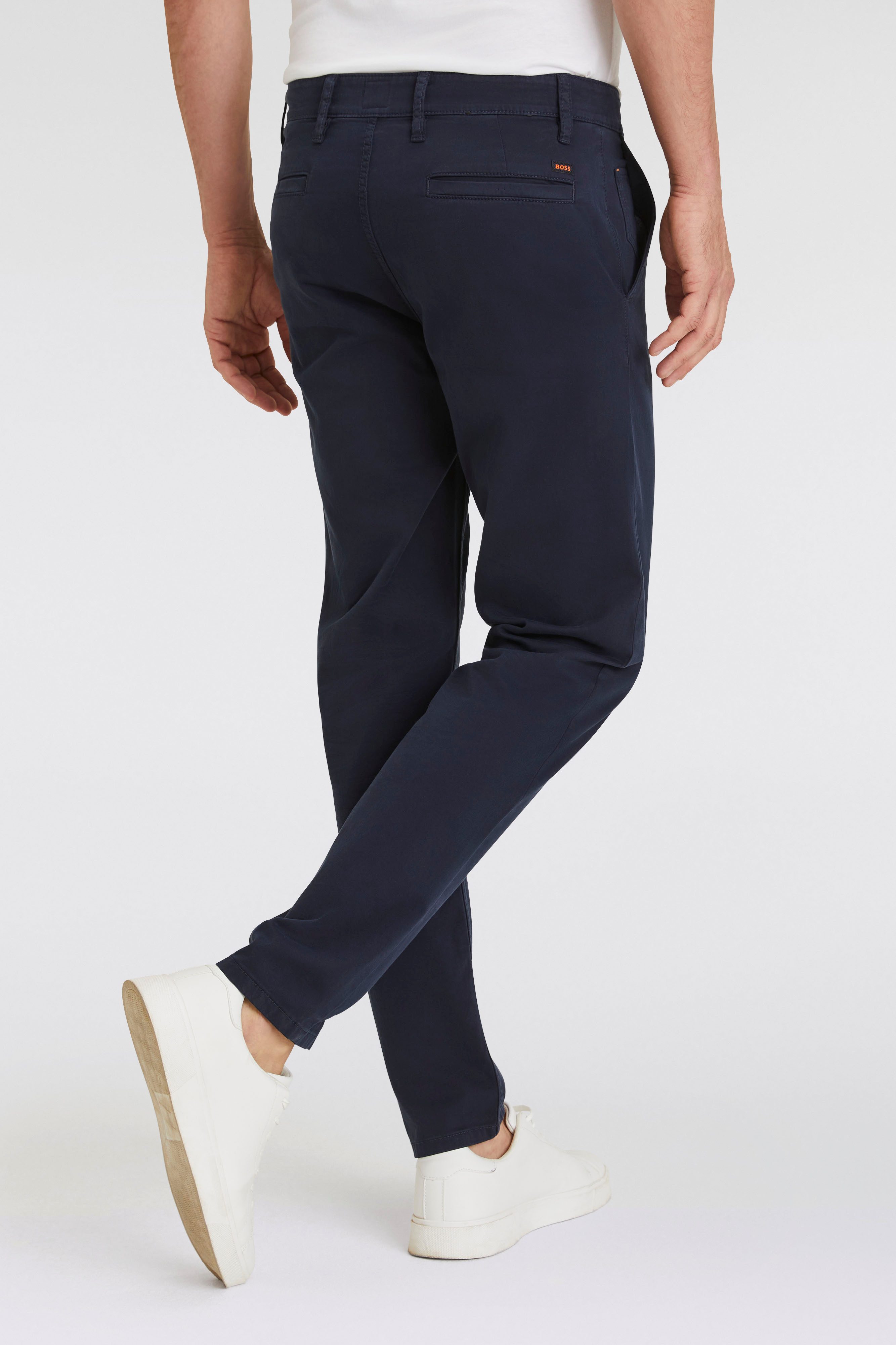 Boss Orange Chino TAPERED met boss-logo aan de achterkant