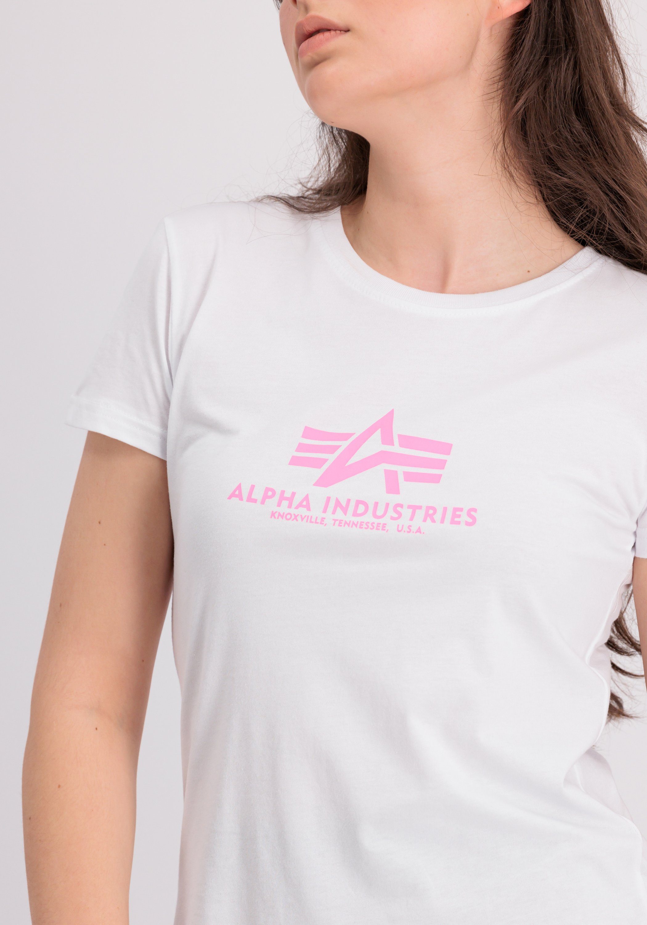 Alpha Industries T-shirt Women T-Shirts New Basic T Wmn Neon Print