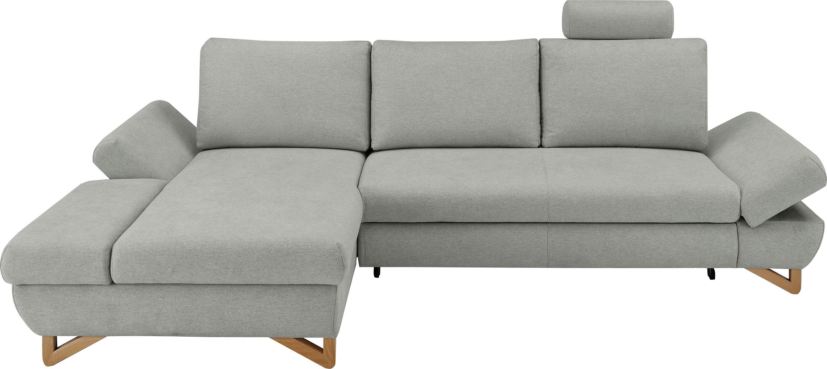 INOSIGN Slaapbank City/Giron comfortabele slaapbank (ligoppervlak 245 x 138 cm) en bedlade