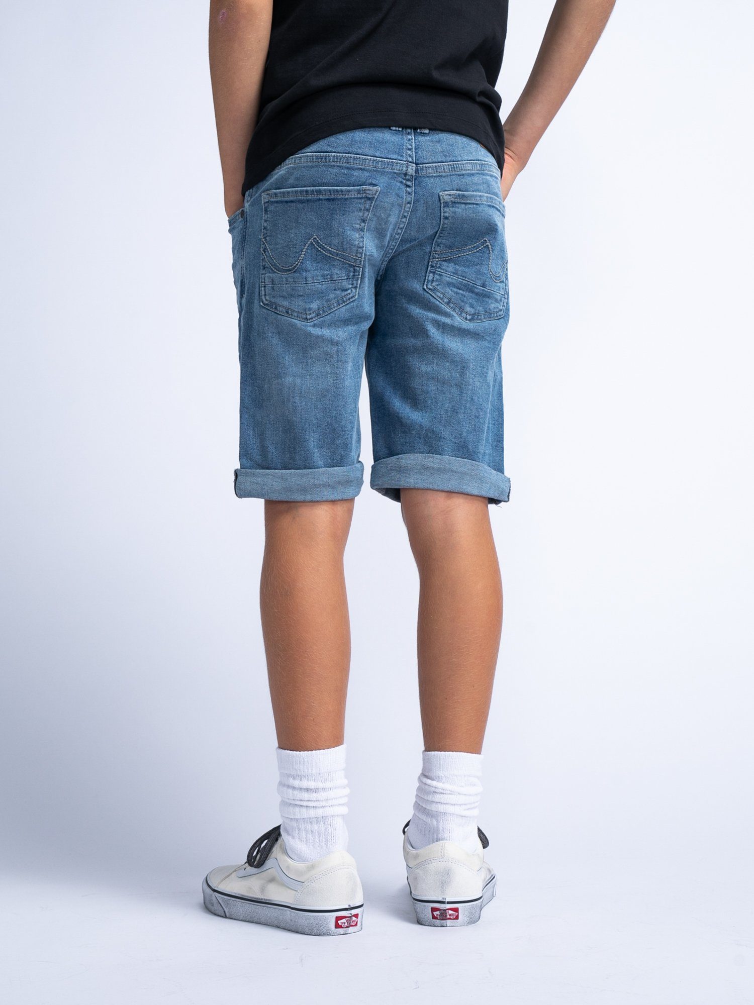Petrol Industries Jeansshort met stretch, voor jongens