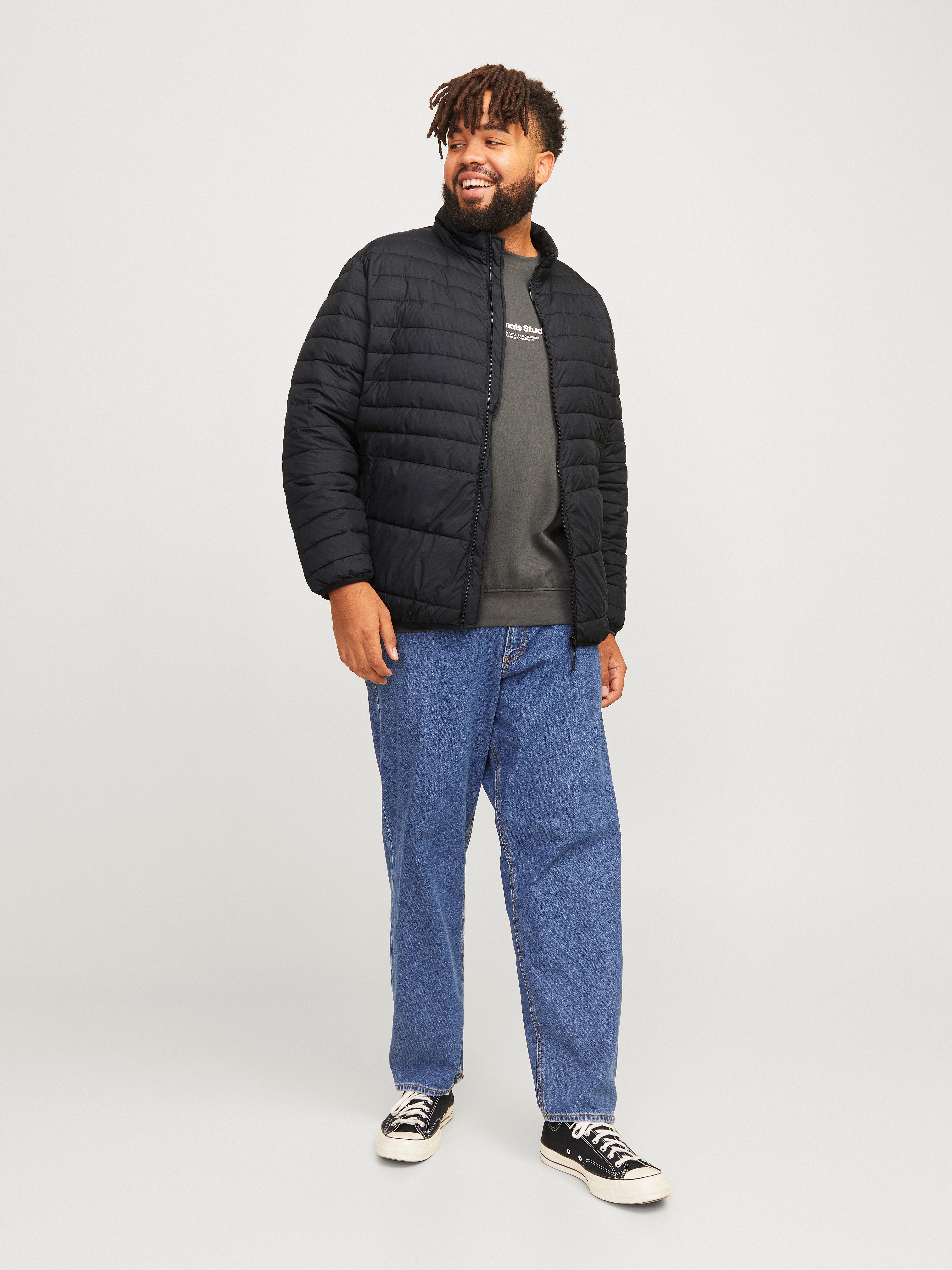 Jack & Jones PlusSize Outdoorjack JJESTATE PACKABLE PUFFER COLLAR NOOS PLS