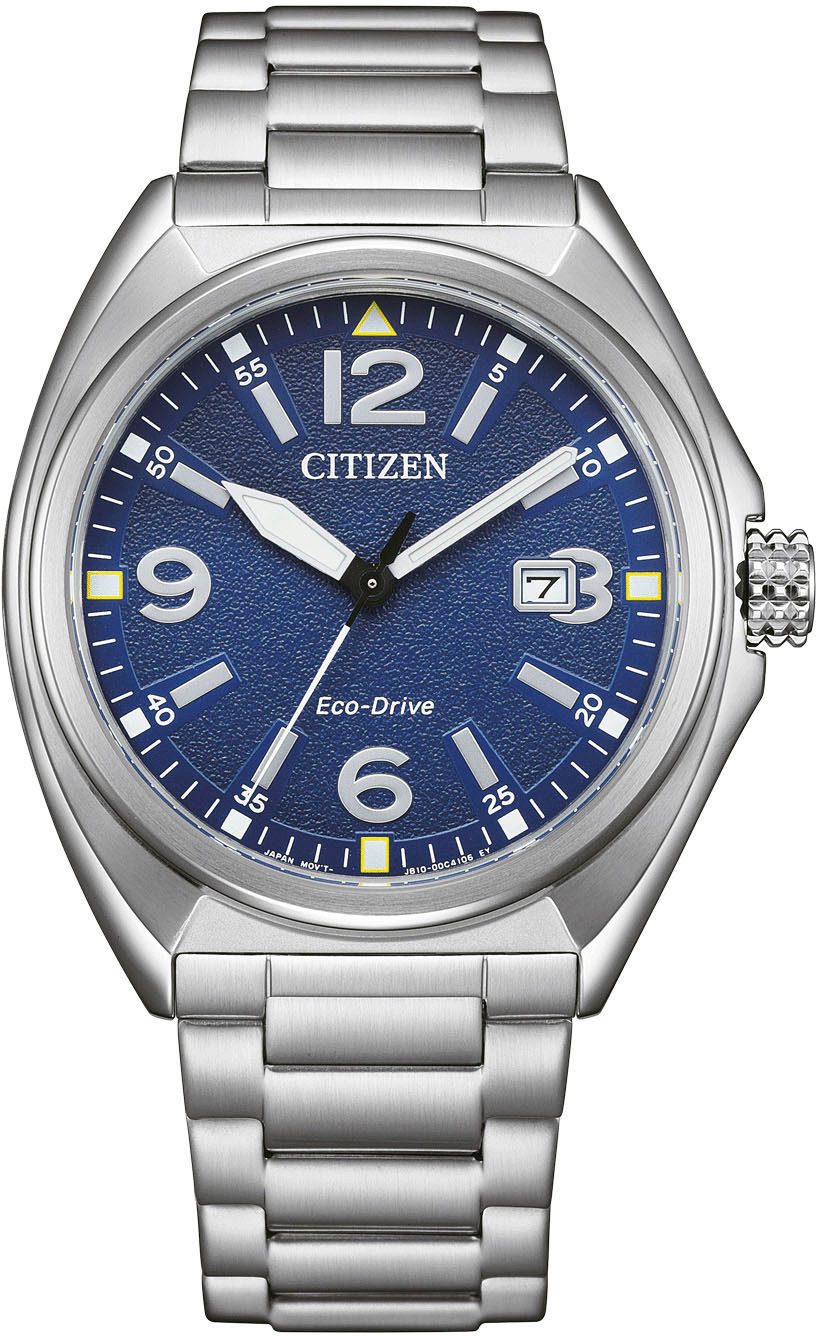 Citizen Solarhorloge Polshorloge, herenhorloge, analoog, dag, batterijontladingsindicator