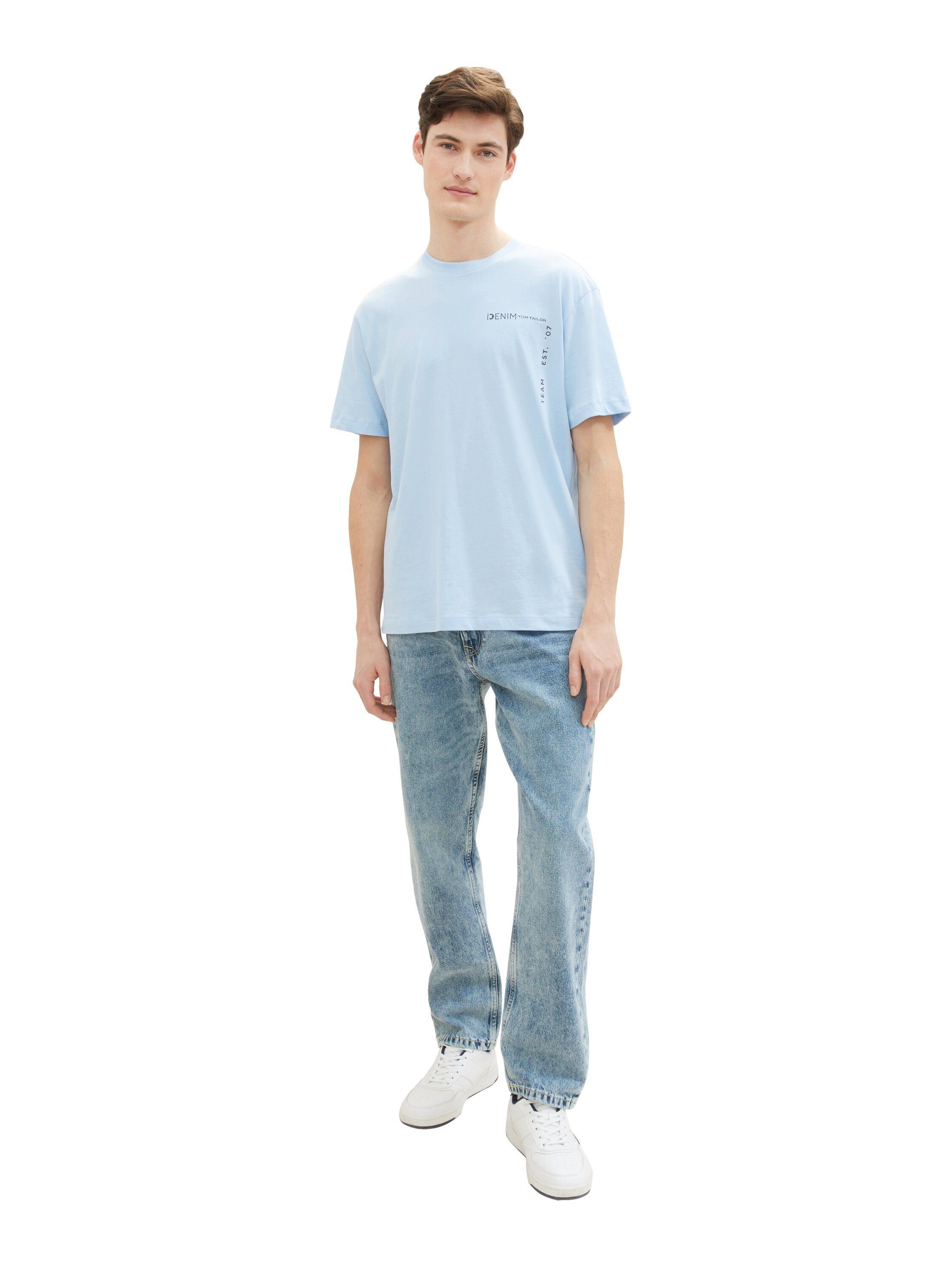 Tom Tailor Denim Straight jeans in five-pocketsstijl