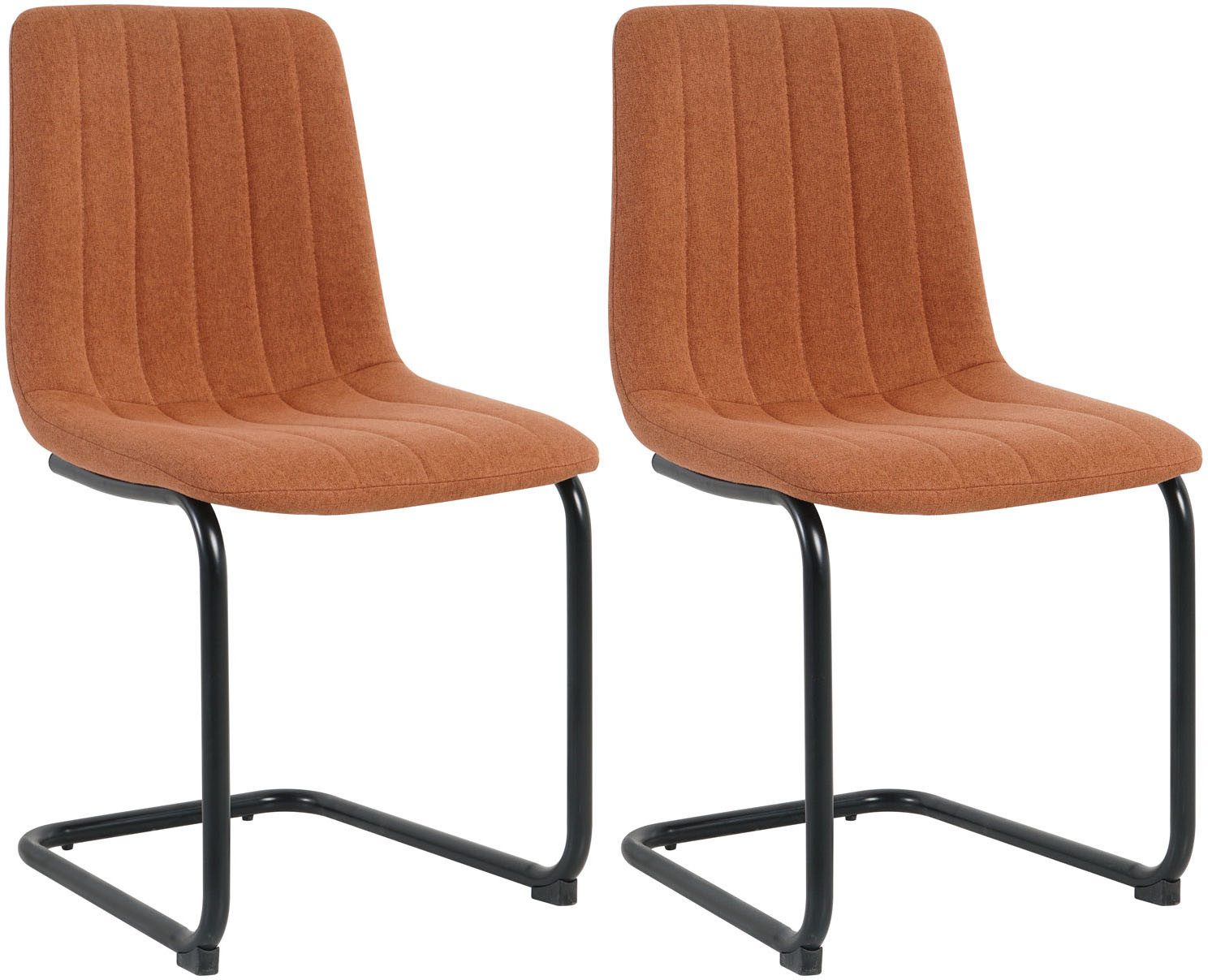 INOSIGN Vrijdragende stoel met vrijschommelend frame (set, 2 stuks)