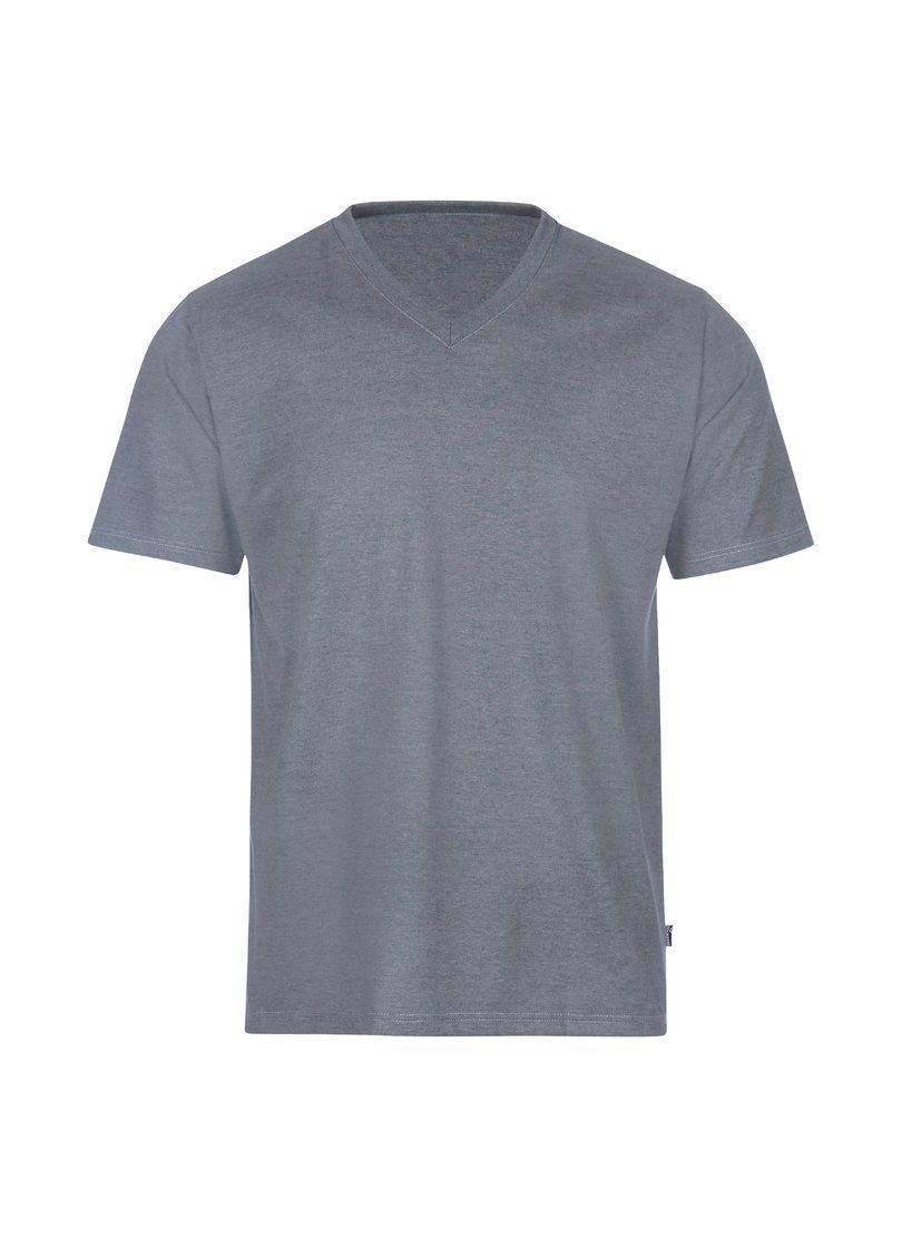 Trigema T-shirt Trigema V-Shirt DELUXE katoen (1-delig)