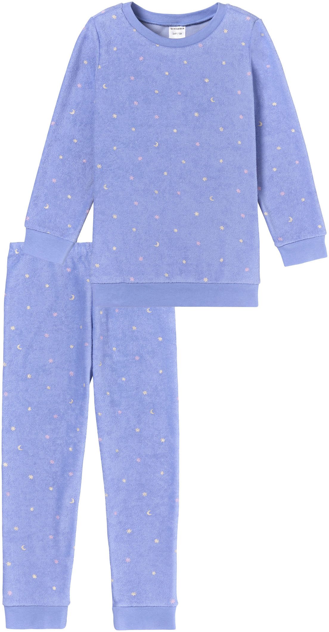 Schiesser Pyjama met comfortabele boordafsluitingen (2-delig)