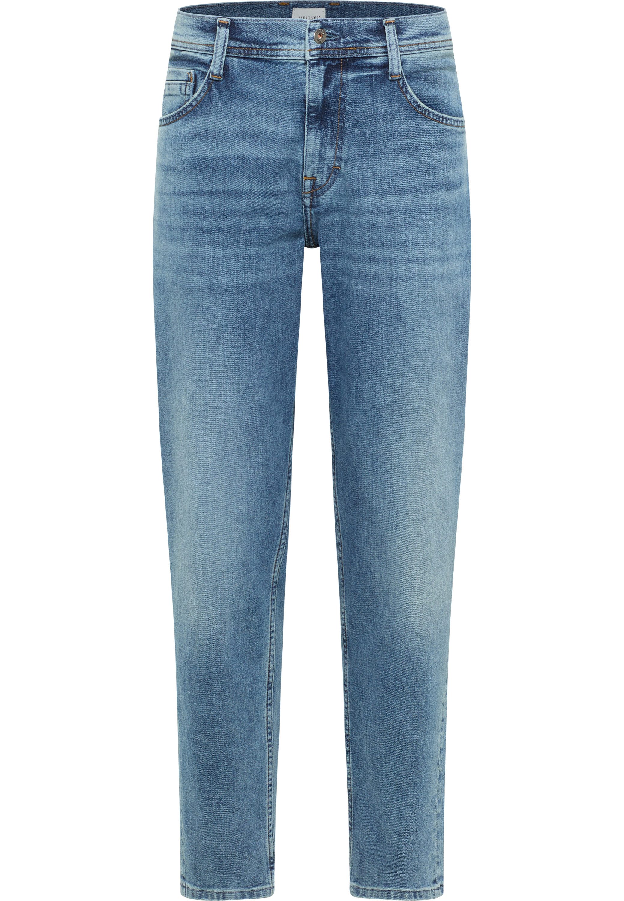 MUSTANG Tapered jeans Heren stijl Denver taps
