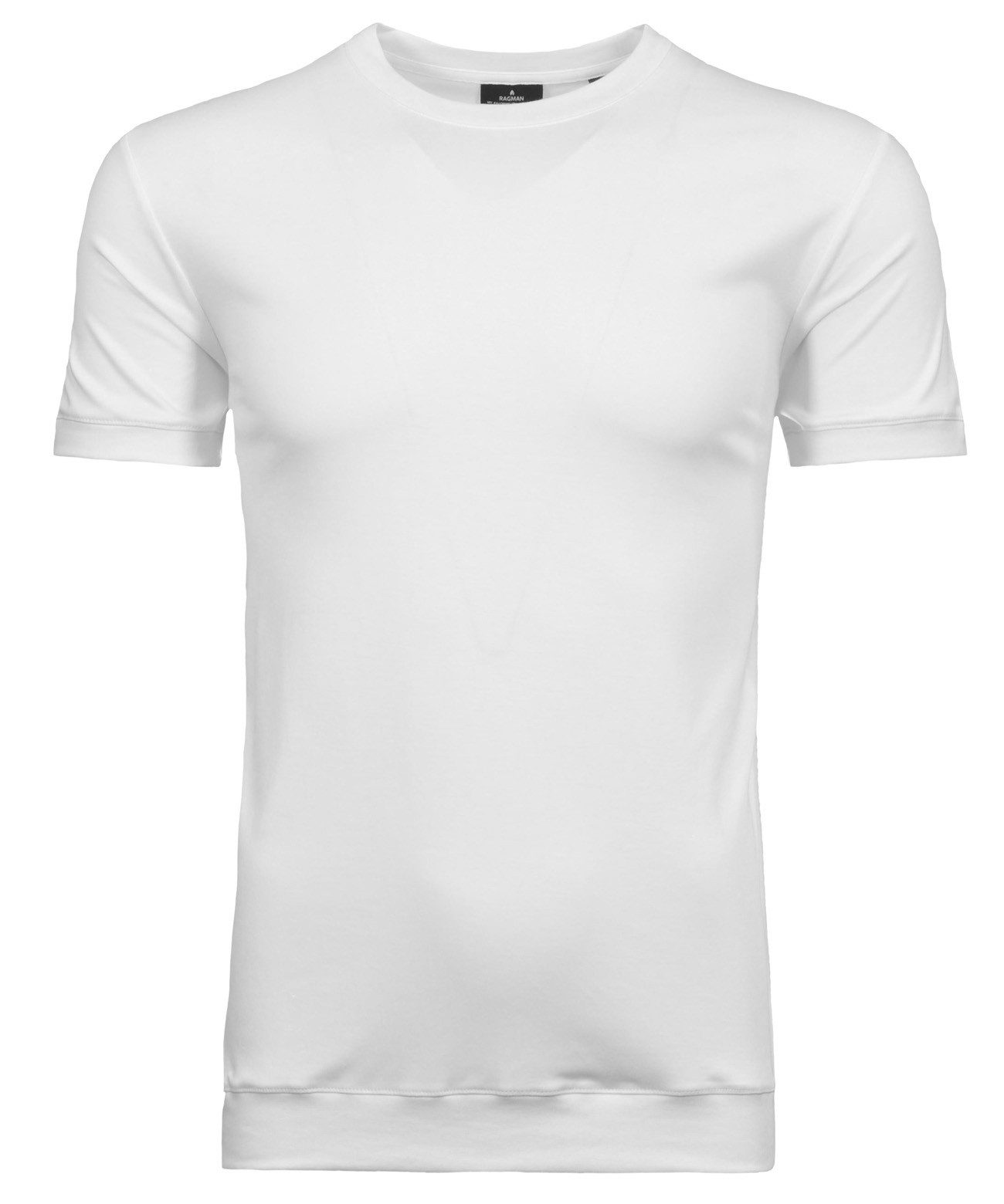 RAGMAN Oversized shirt heren t-shirts maat 110 wit