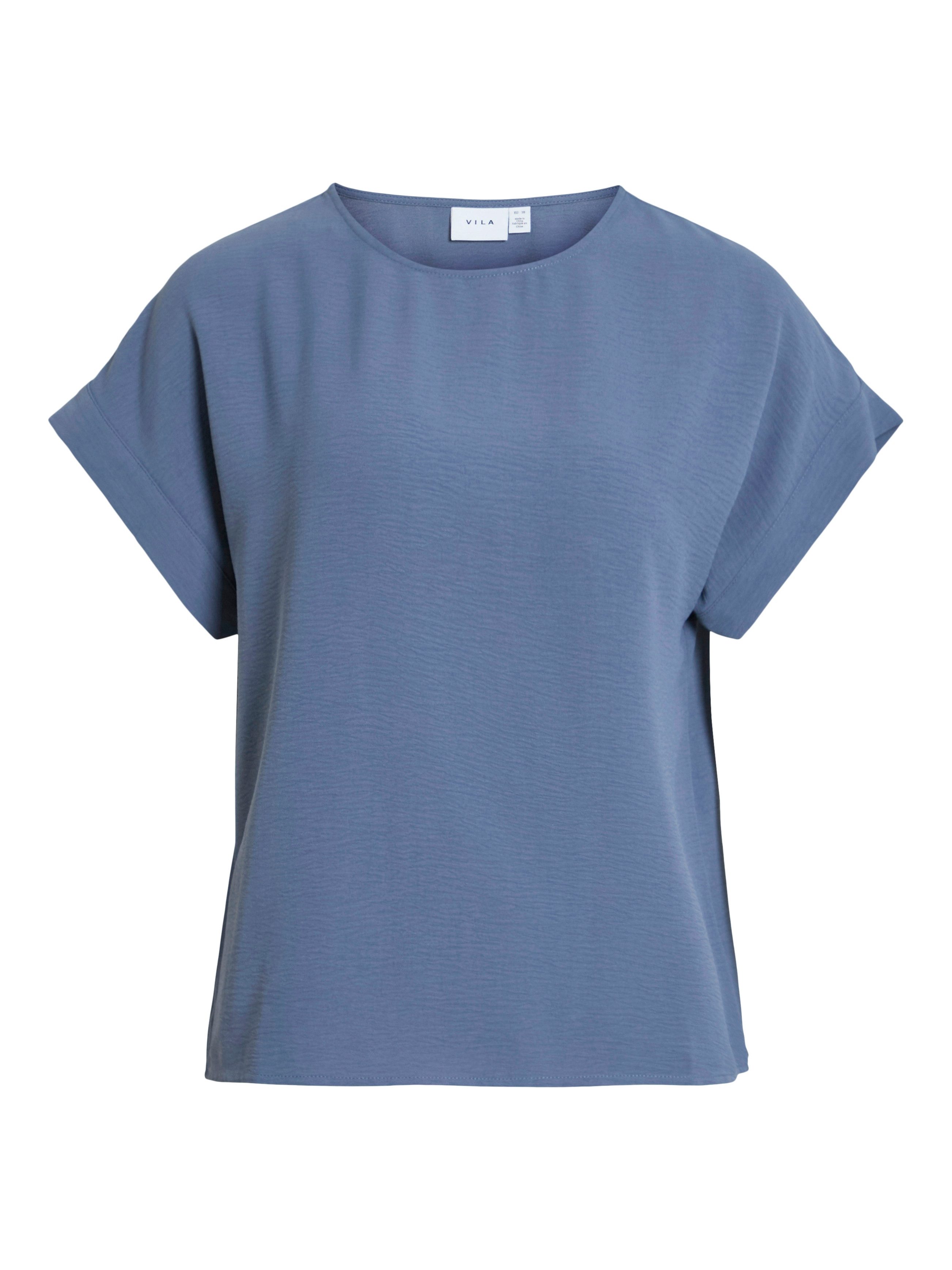 Vila Shirt met korte mouwen VIJOSA S/S TOP - NOOS
