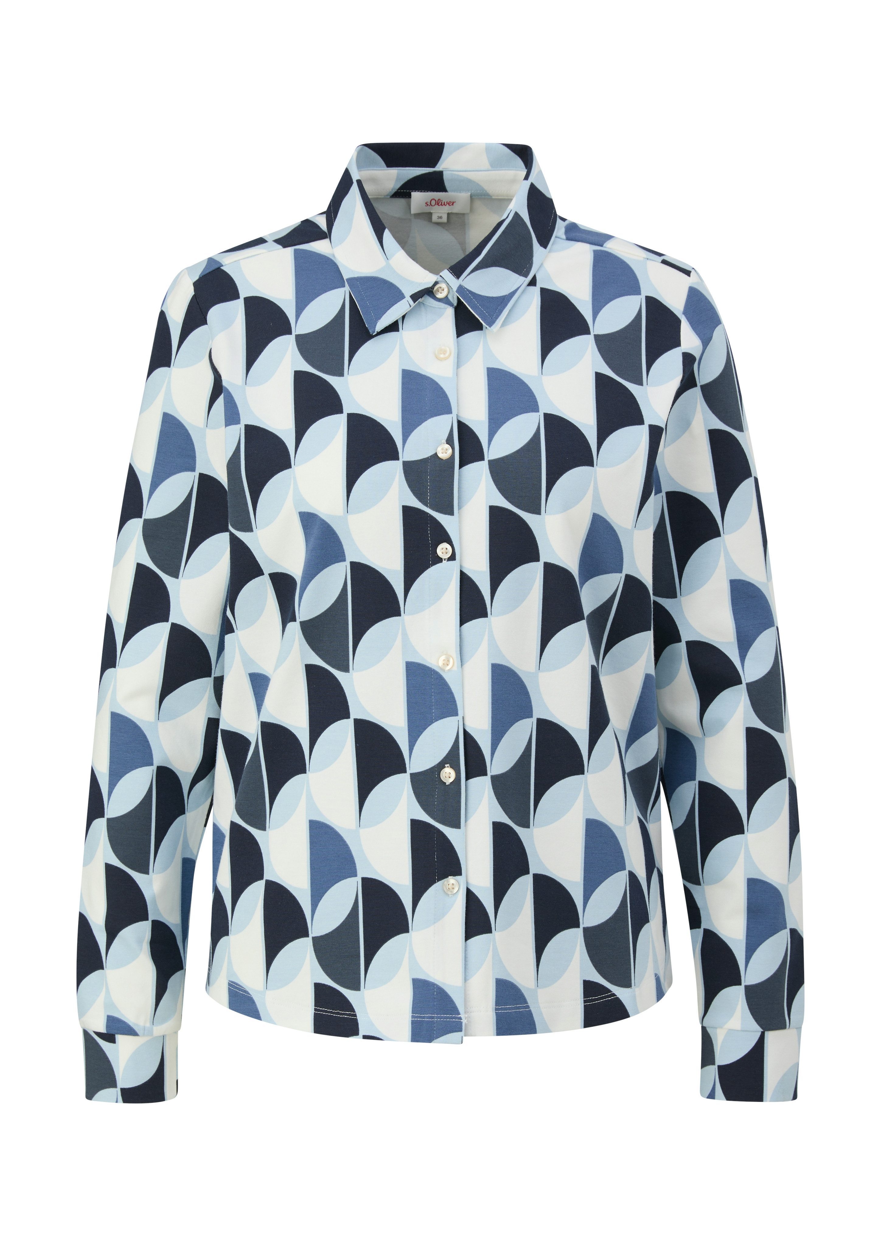 s.Oliver Overhemdblouse met knoopsluiting