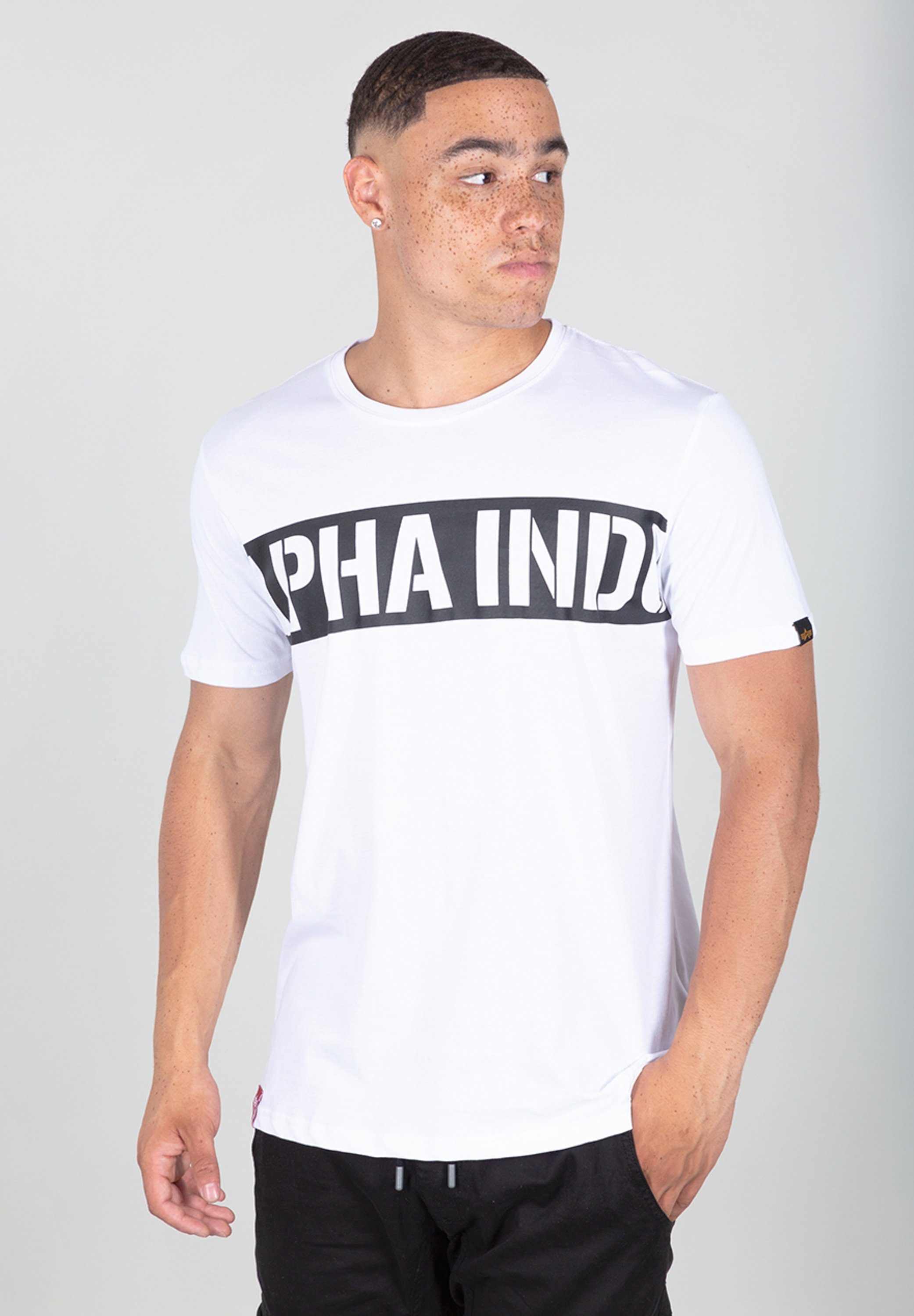 Alpha Industries T-shirt  Men - T-Shirts Printed Stripe T