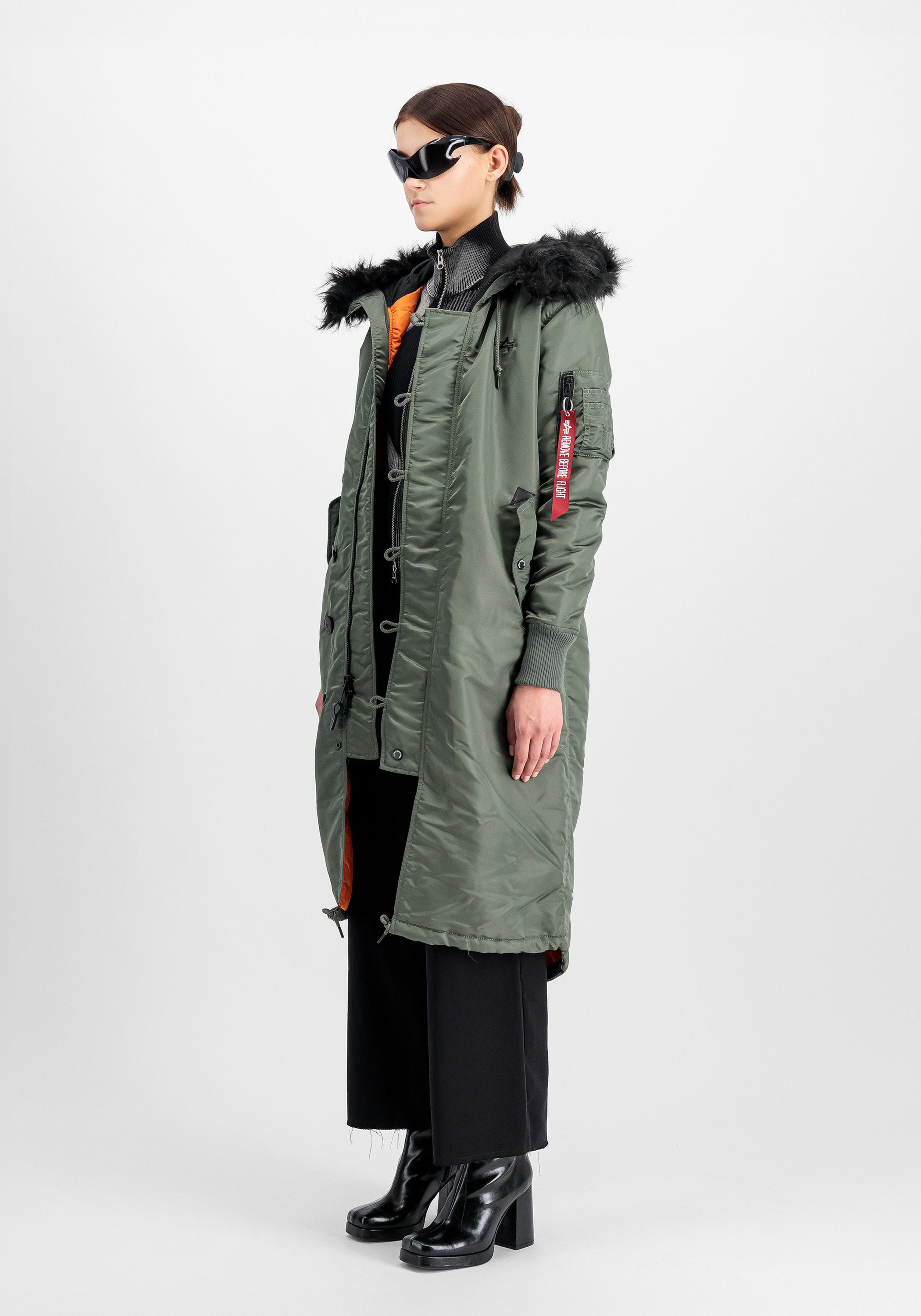 Alpha Industries Winterjack Alpha Industries Women - Cold Weather Jackets Long Fishtail W