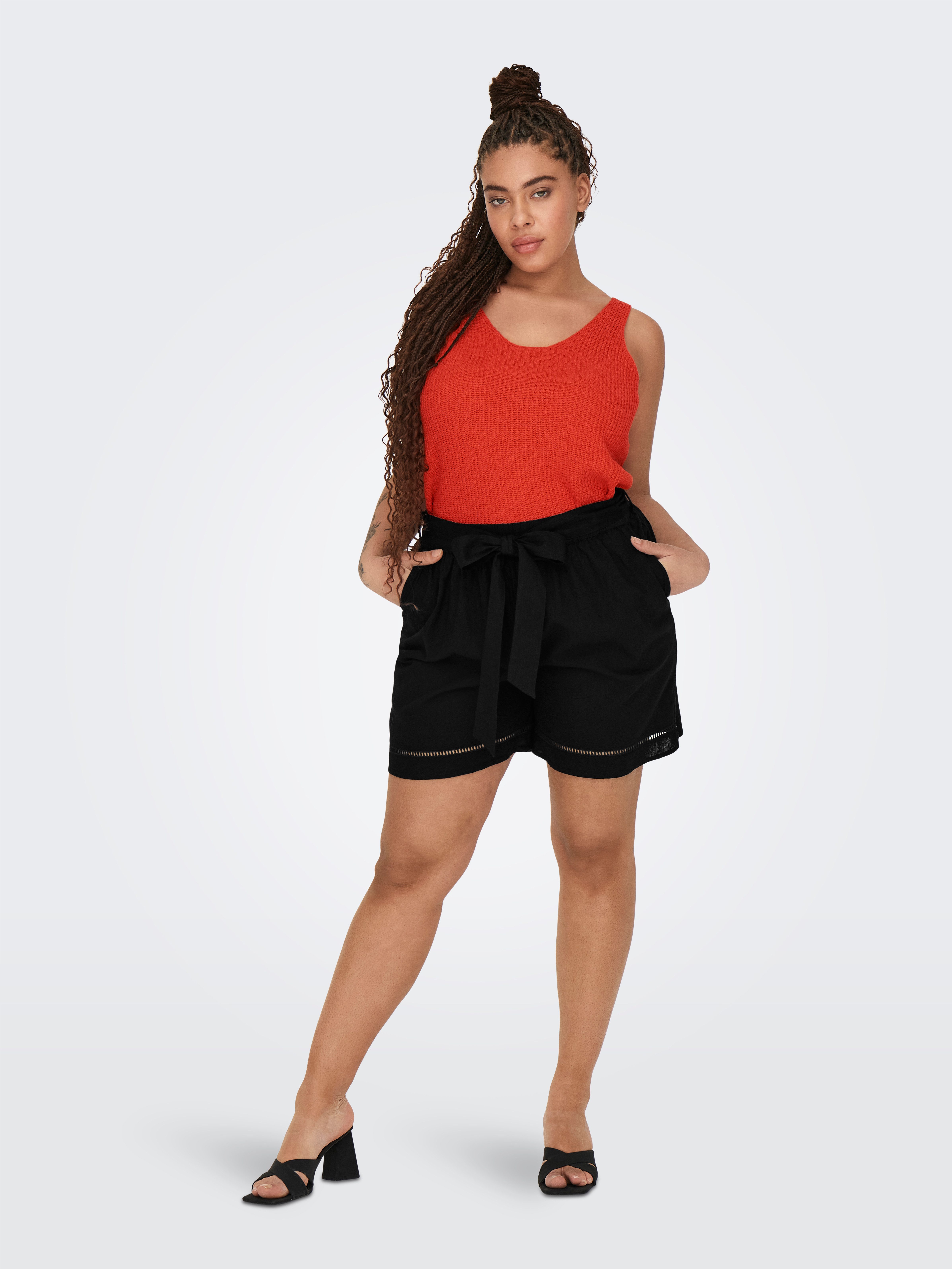 ONLY CARMAKOMA Short CARJUPITER LIFE SHORTS WVN