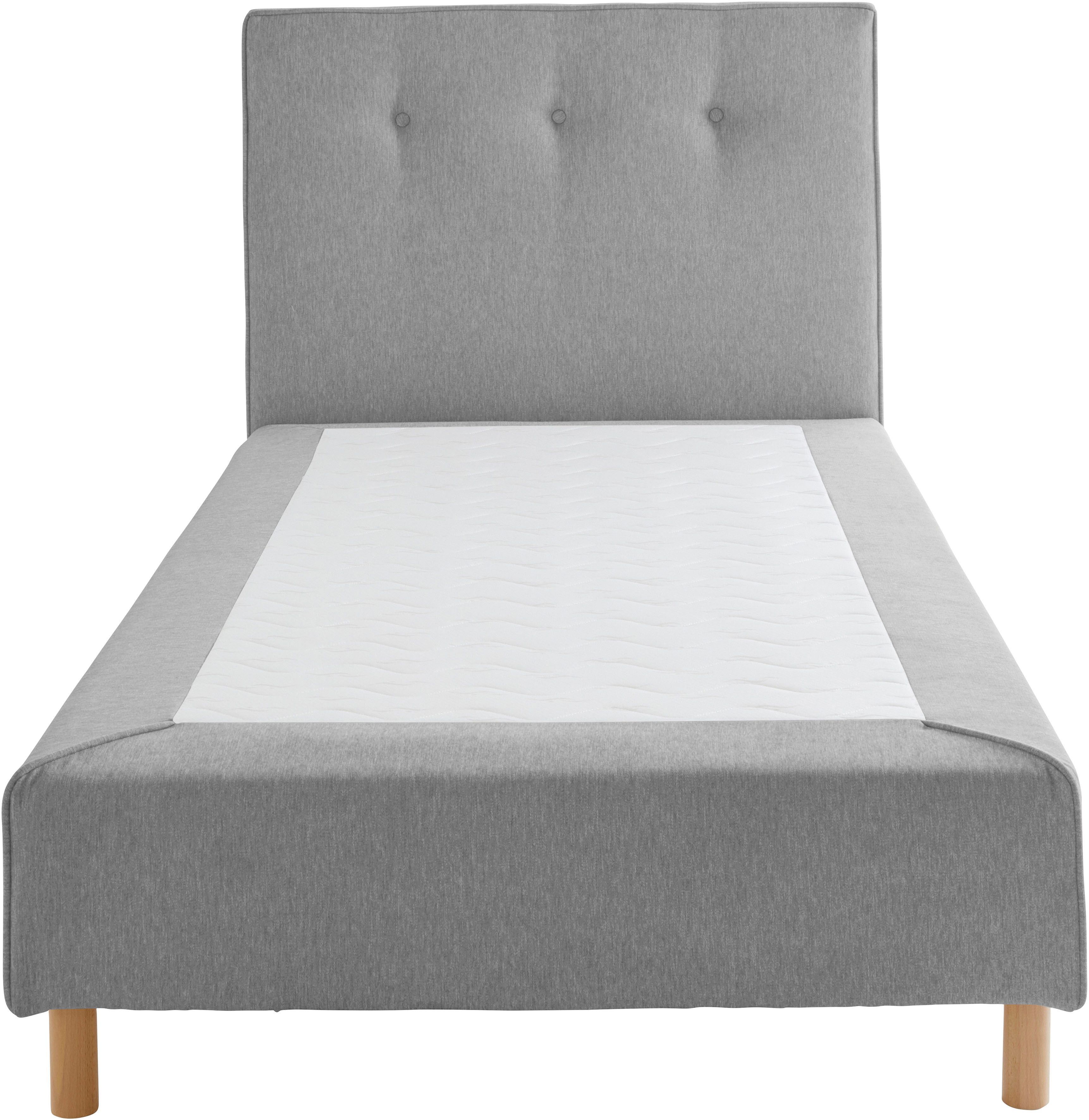 Home affaire Boxspring Heimatblick 100x200cm naar wens uitbreidbaar naar dubbel- en familiebest