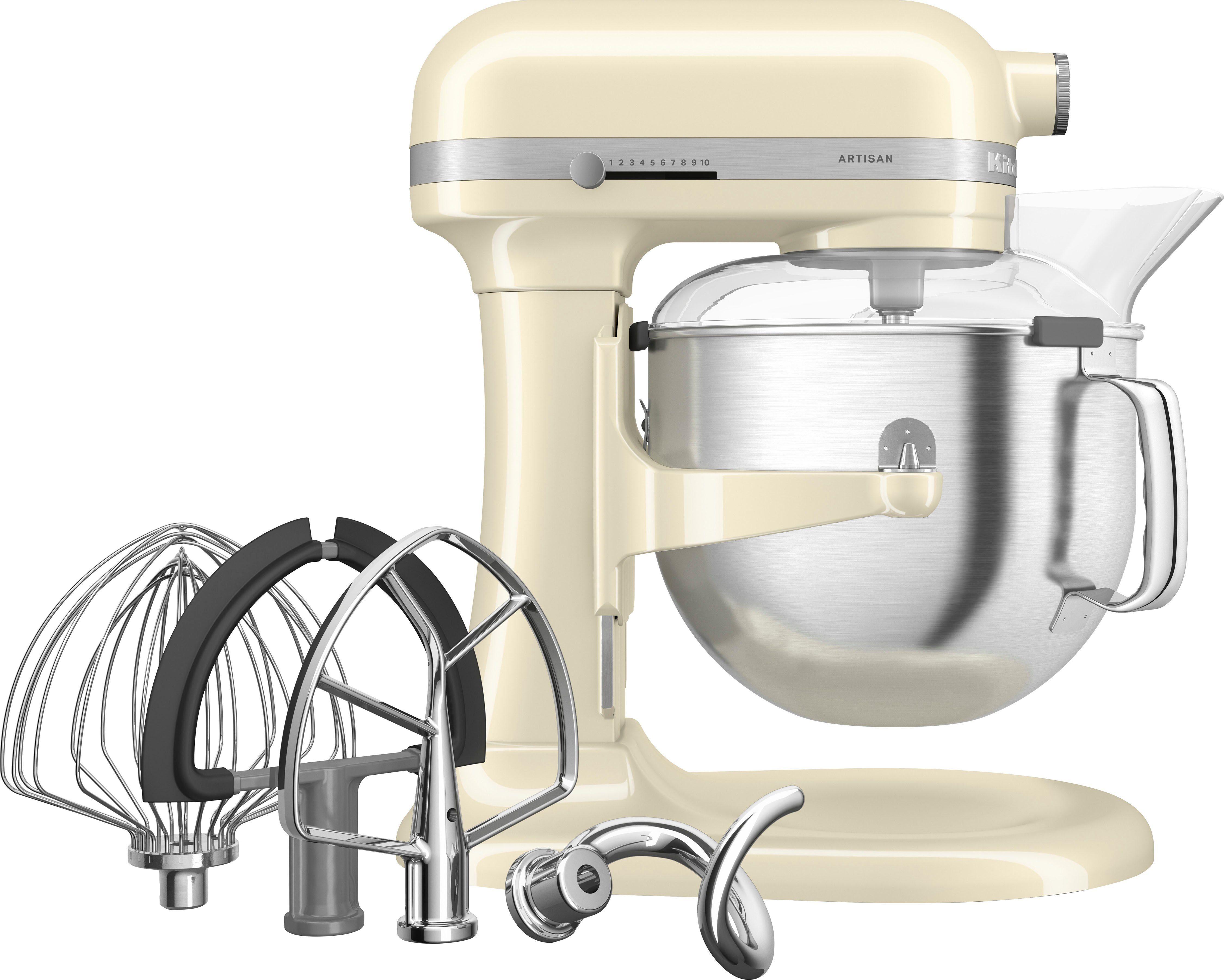 KitchenAid 5KSM70SHXEAC Staande mixer 375 W Crème