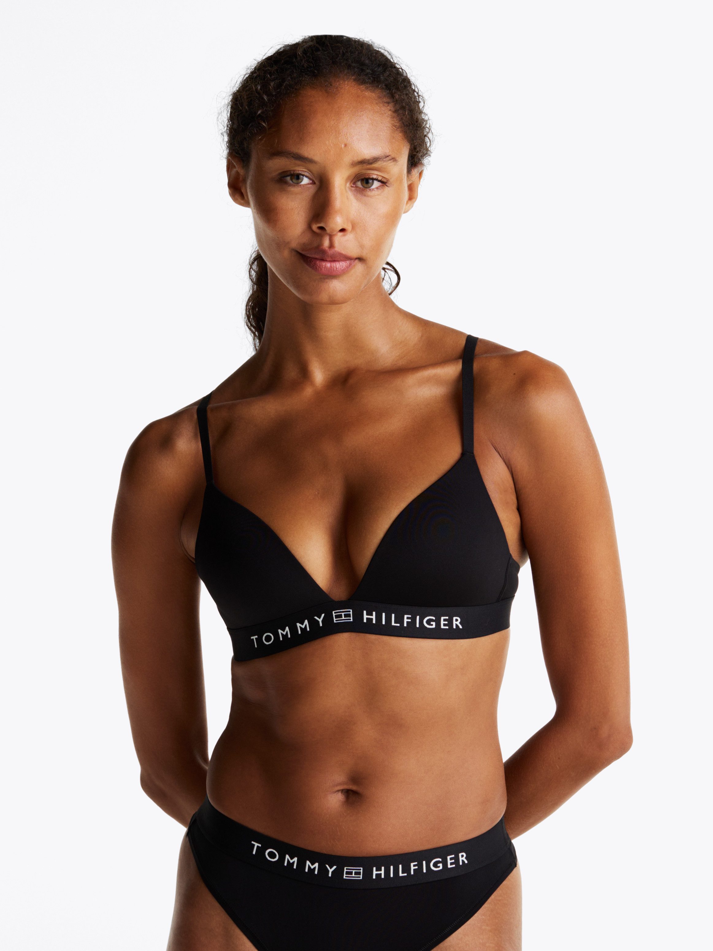 Tommy Hilfiger Underwear Bralette-bh PADDED TRIANGLE met een logo-opschrift