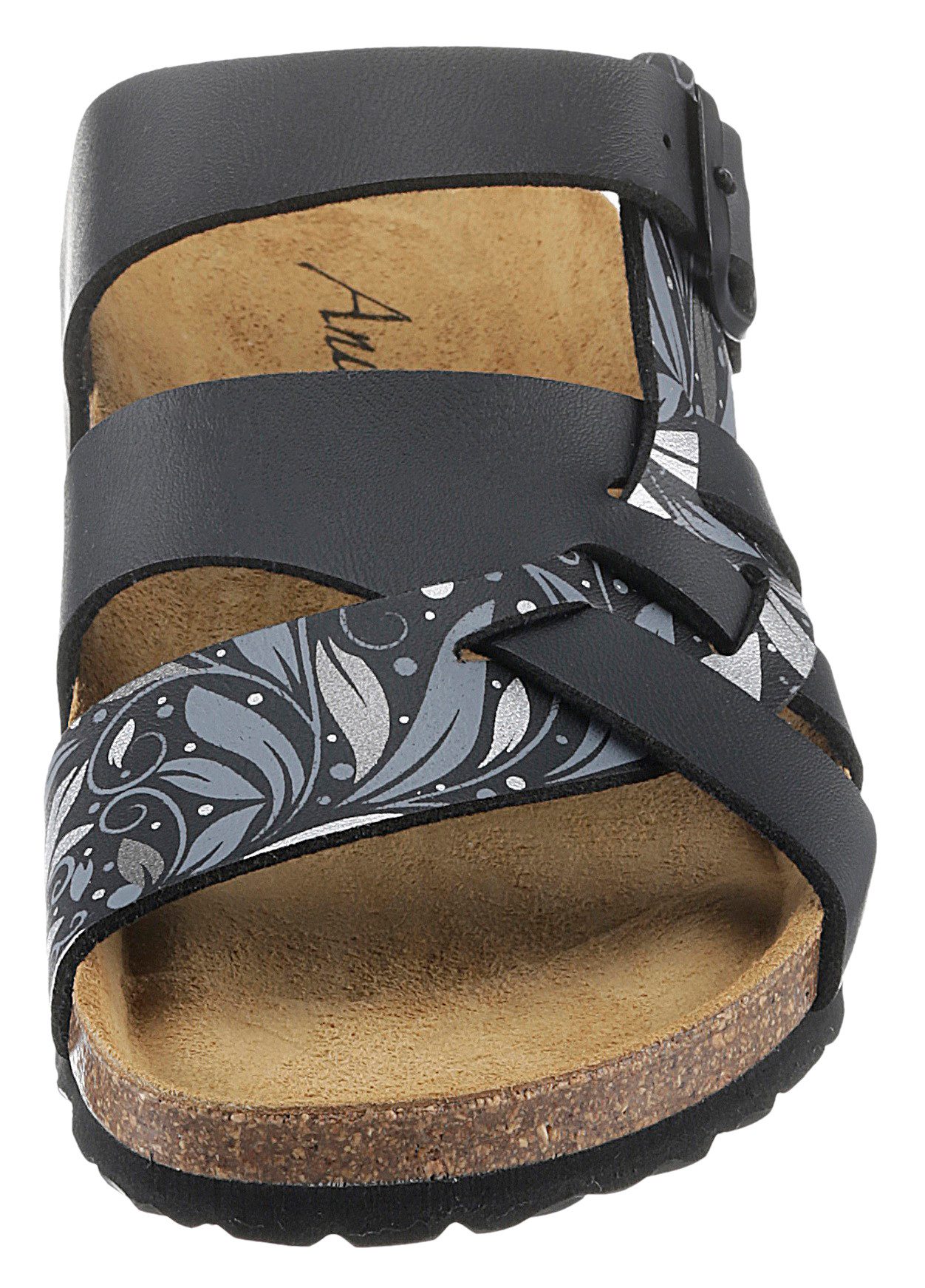 Aniston SHOES Slippers zomerschoen, slippers met verstelbare gespen