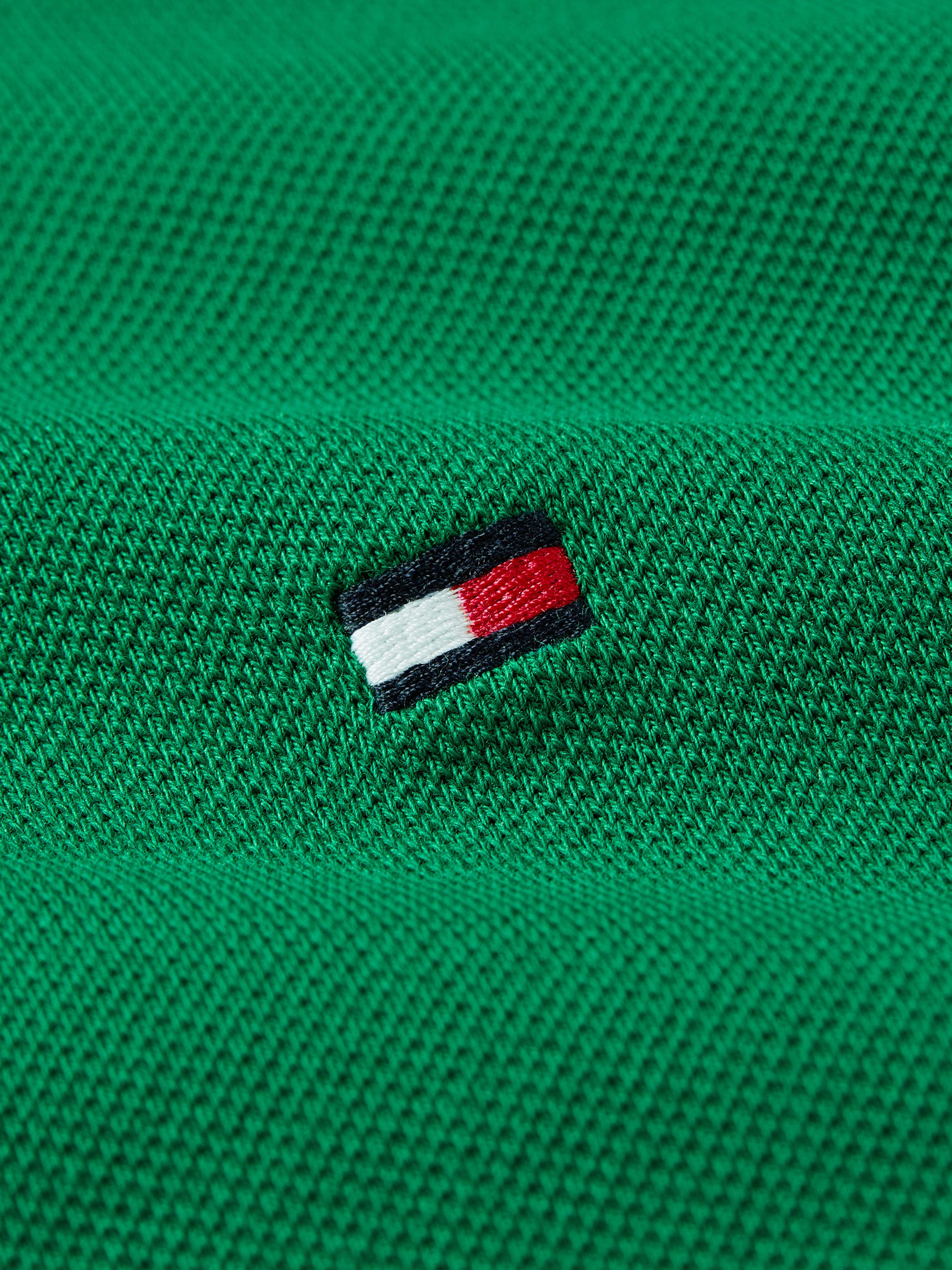 Tommy Hilfiger Poloshirt 1985 SLIM POLO van iets gestructureerd piqué