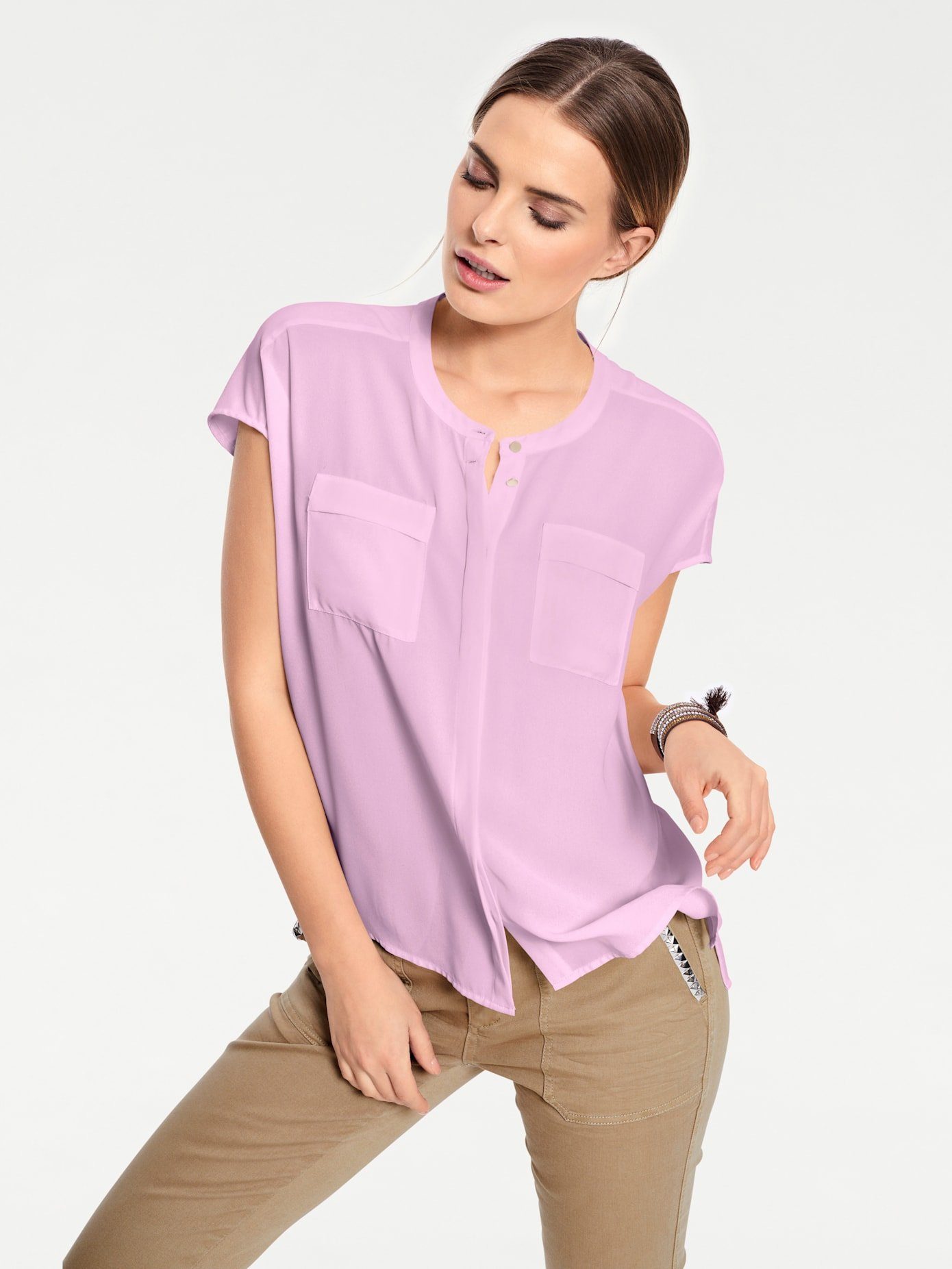 heine Blouse met korte mouwen
