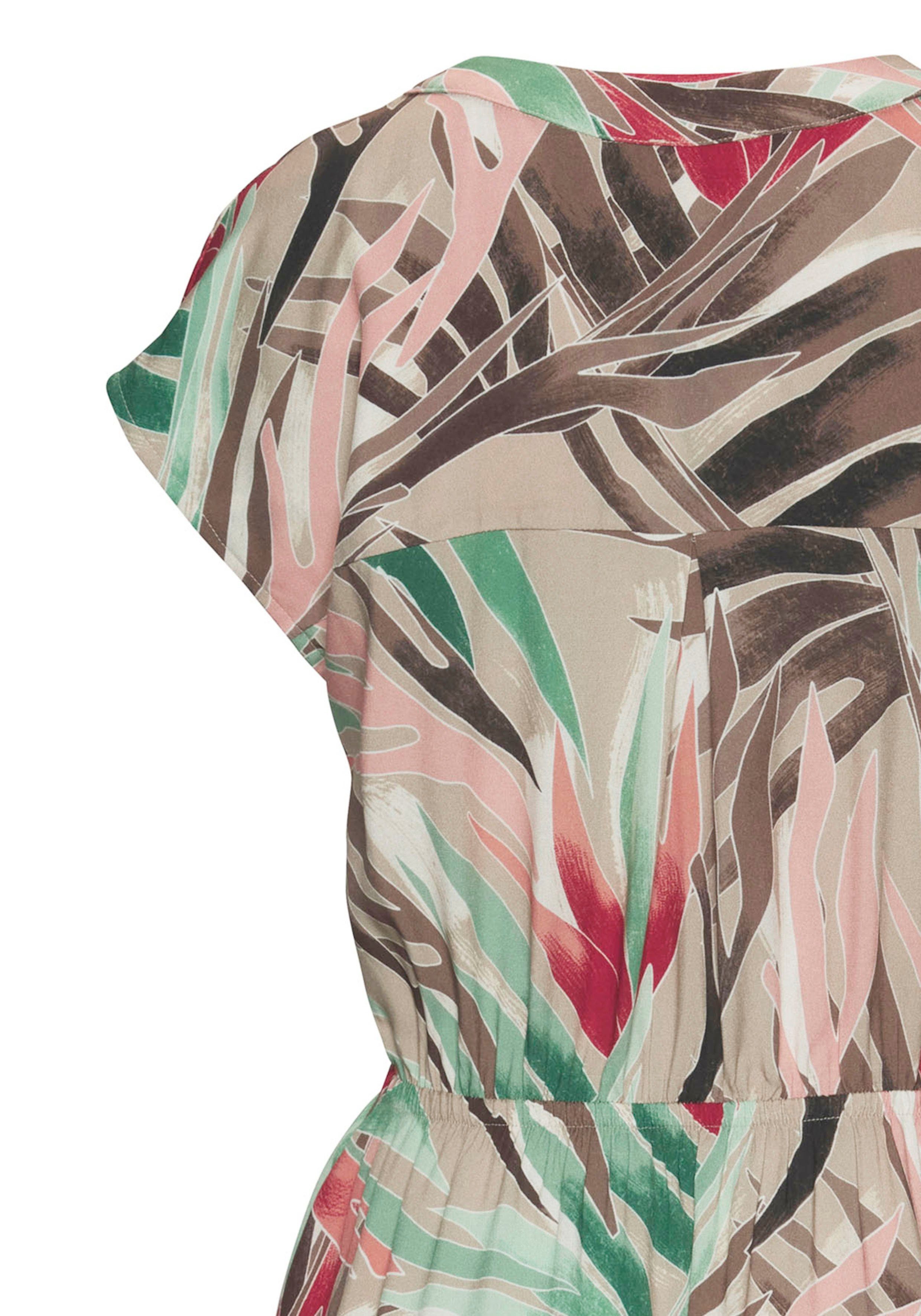 Vivance Midi-jurk met alloverprint, zomerjurk, zachte viscose, drukkleed