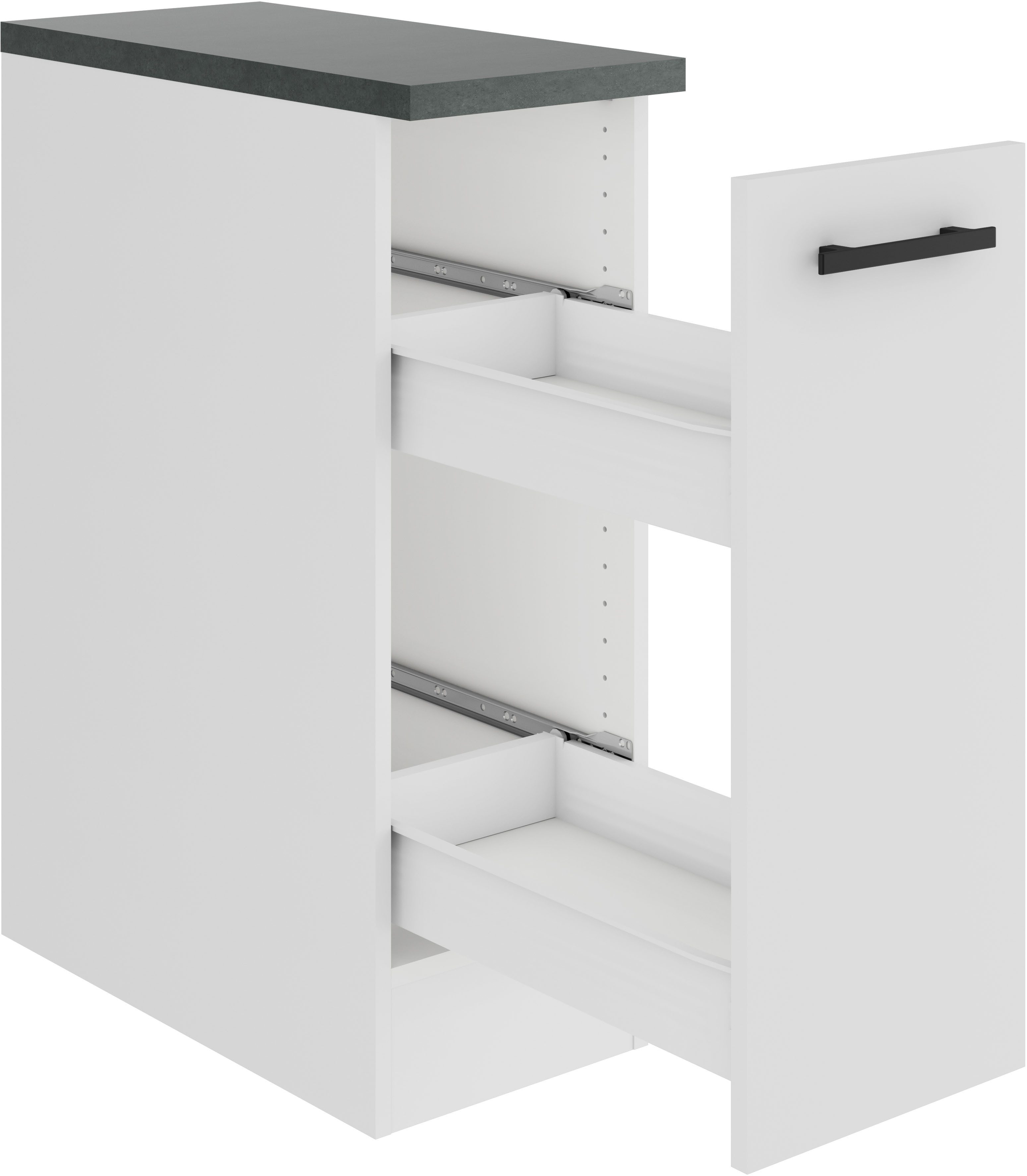 OPTIFIT Apothekerskast Palma Breedte 30 cm, hoogte 84,8 cm, aanbouw en onderbouw mogelijk