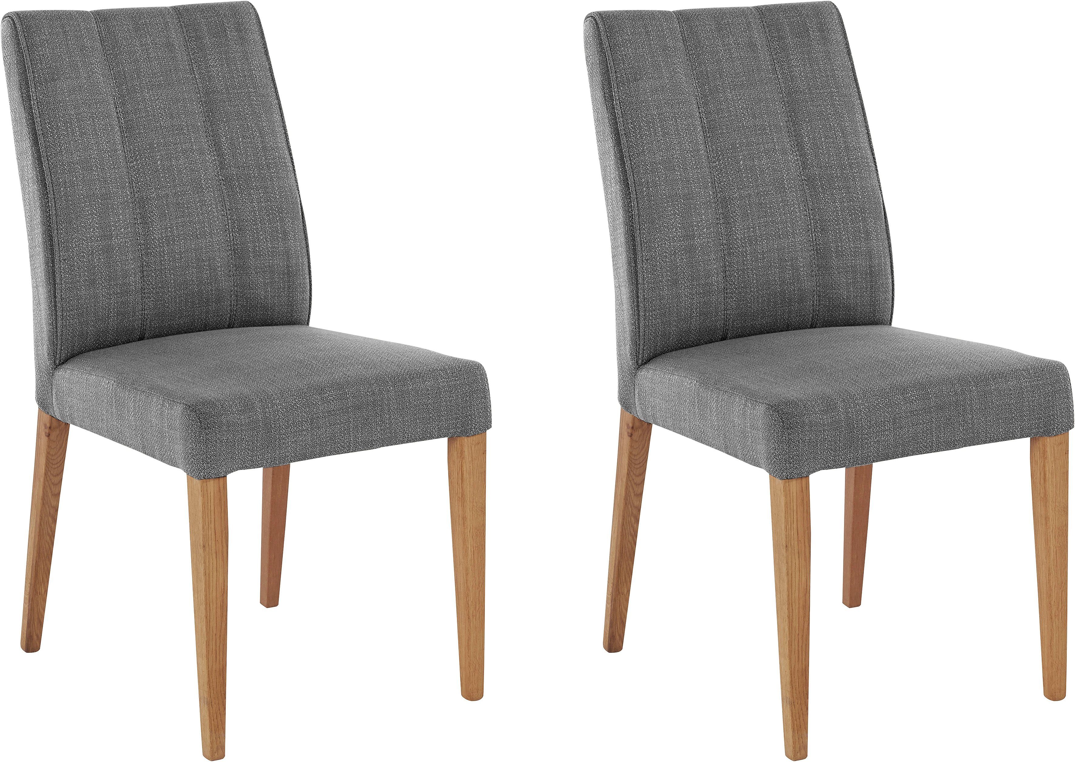 INOSIGN Eetkamerstoel Rugleuning met stiksels (2 stuks)