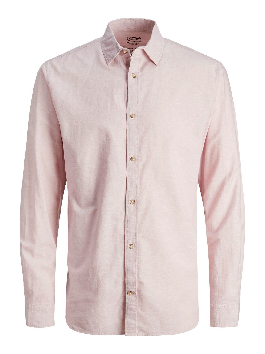 Jack & Jones Overhemd met lange mouwen JJESUMMER LINEN BLEND SHIRT LS SN