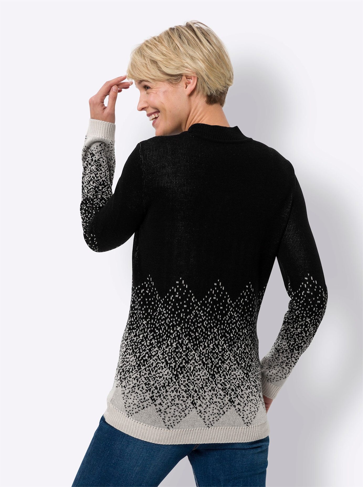 Classic Basics Trui met staande kraag Trui met opstaande kraag