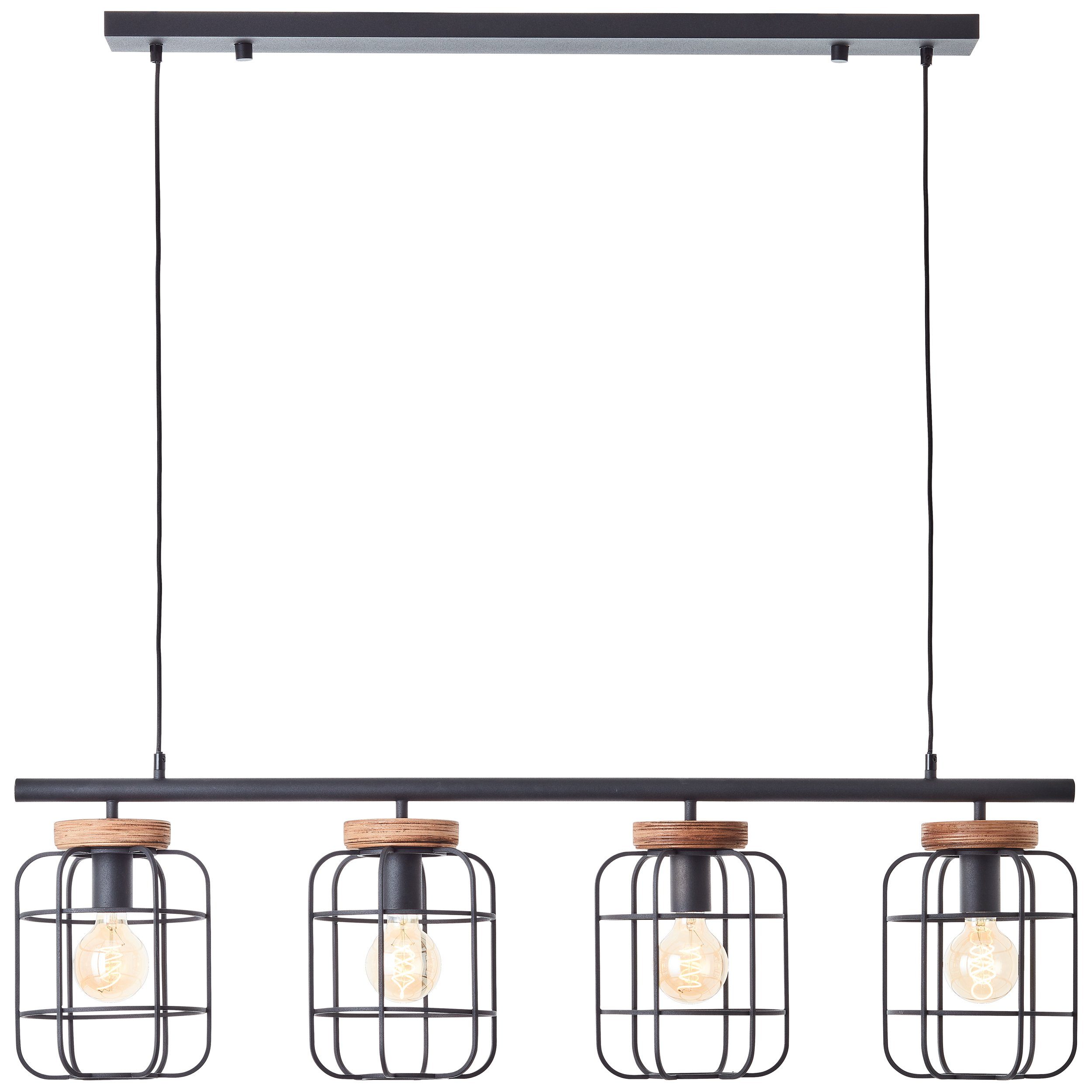 Brilliant Eetkamer hanglamp Gwen 4-lichts 99798-66