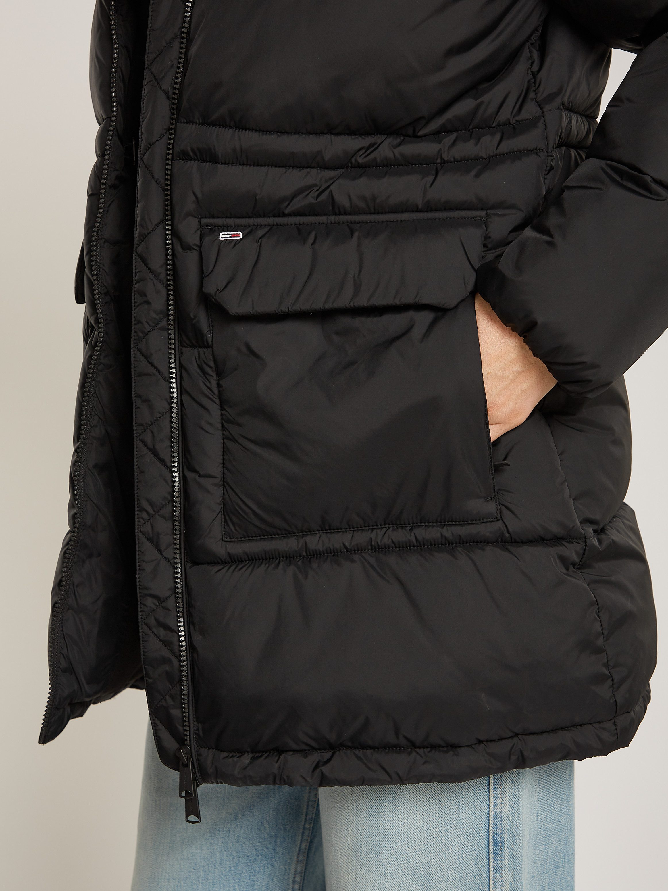 TOMMY JEANS Gewatteerde jas TJW MIDI ASPEN PUFFER