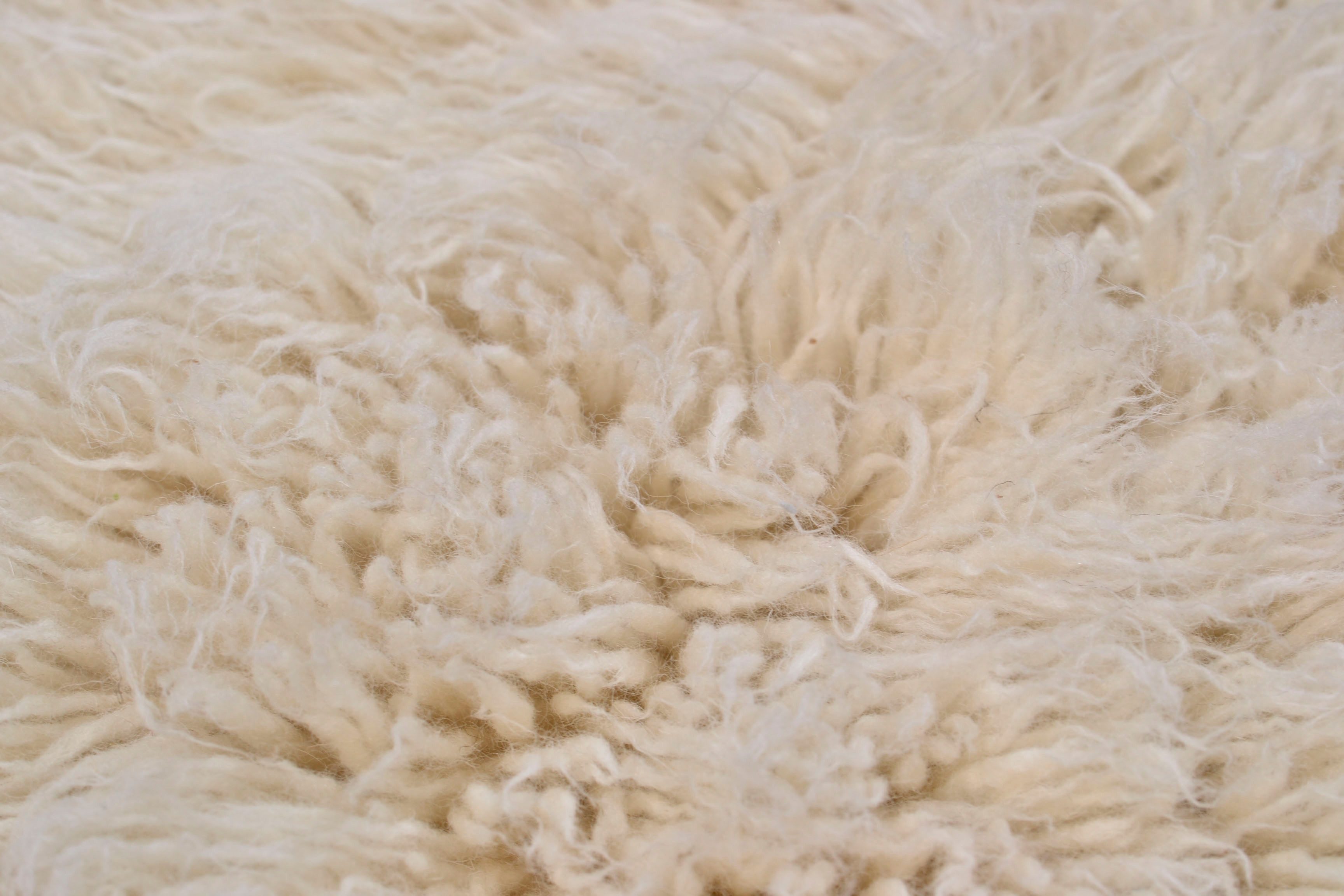THEKO Wollen kleed Flokos 2 origineel griekse flokati, hoge pool, unikleuren, zuivere wol