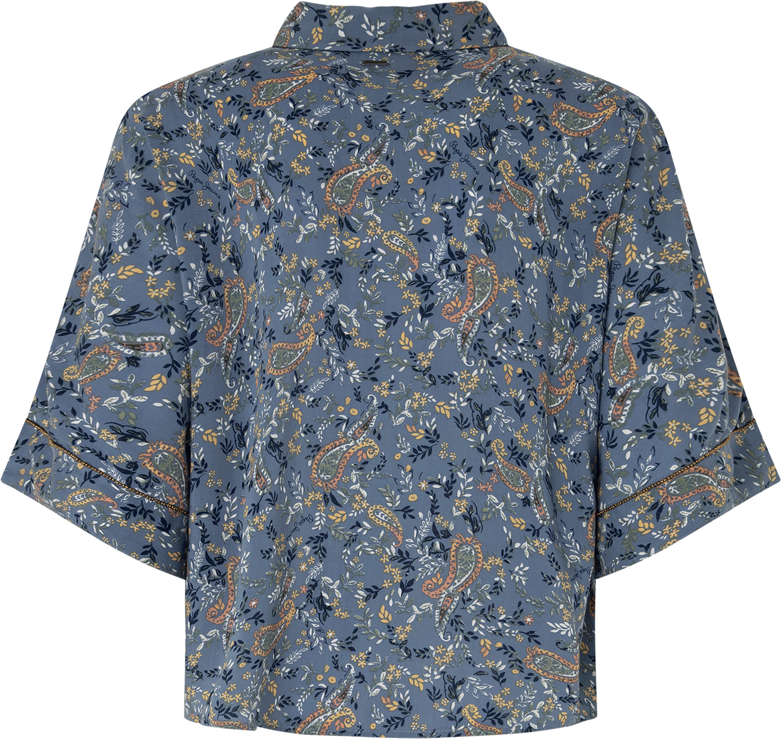 Pepe Jeans Gedessineerde blouse MERY met paisley patroon in trendy pyjama-stijl