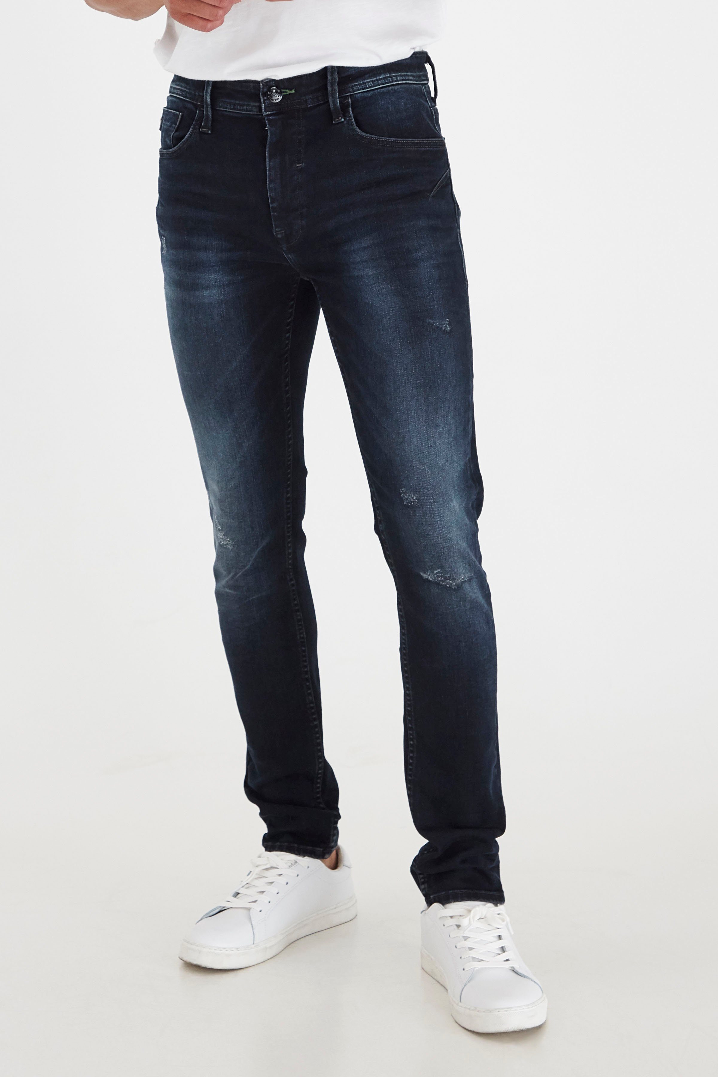 blend skinny fit jeans echo multiflex blauw