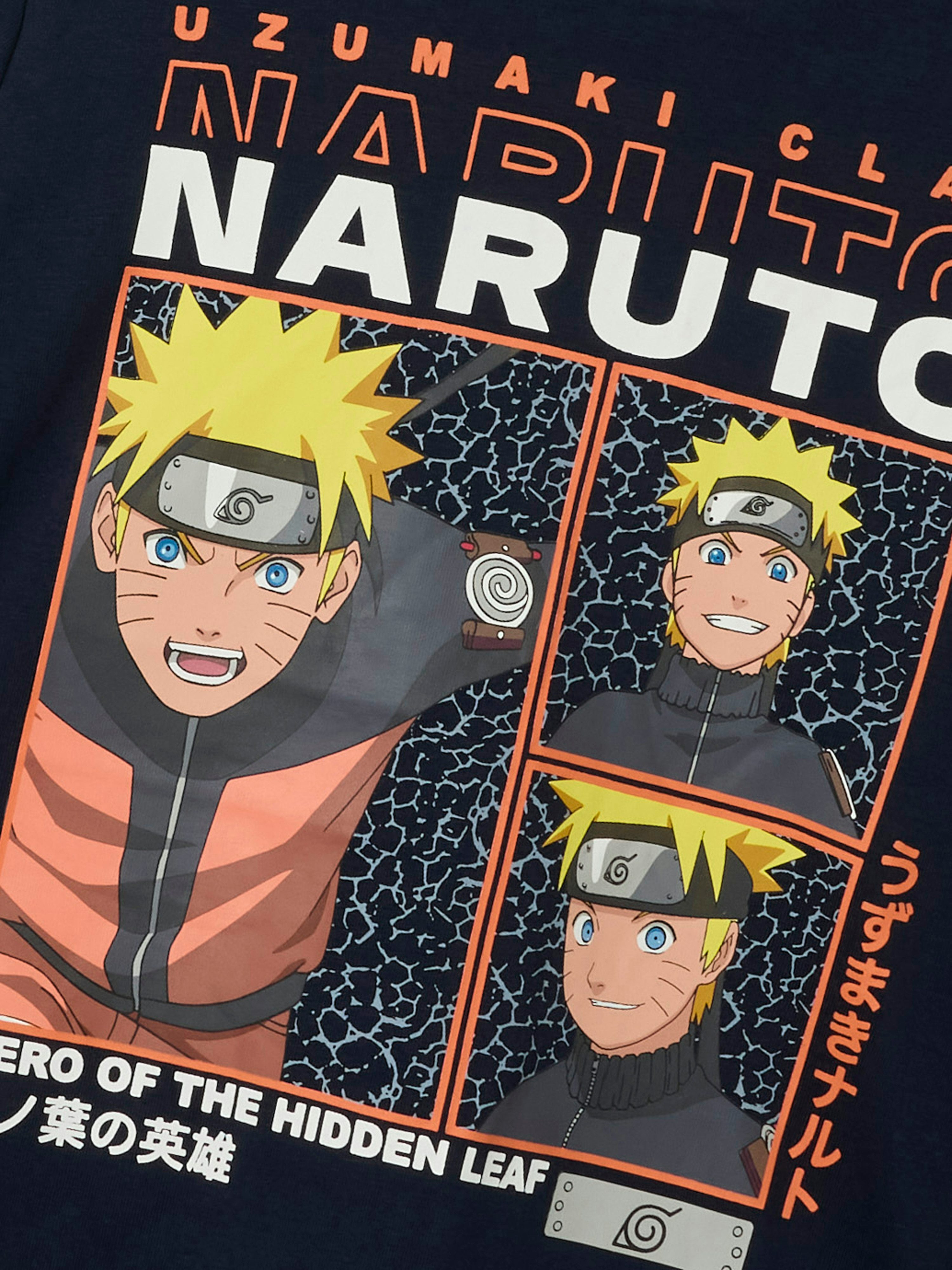 Name It Shirt met print NKMJADIL NARUTO SS TOP NOOS BIO