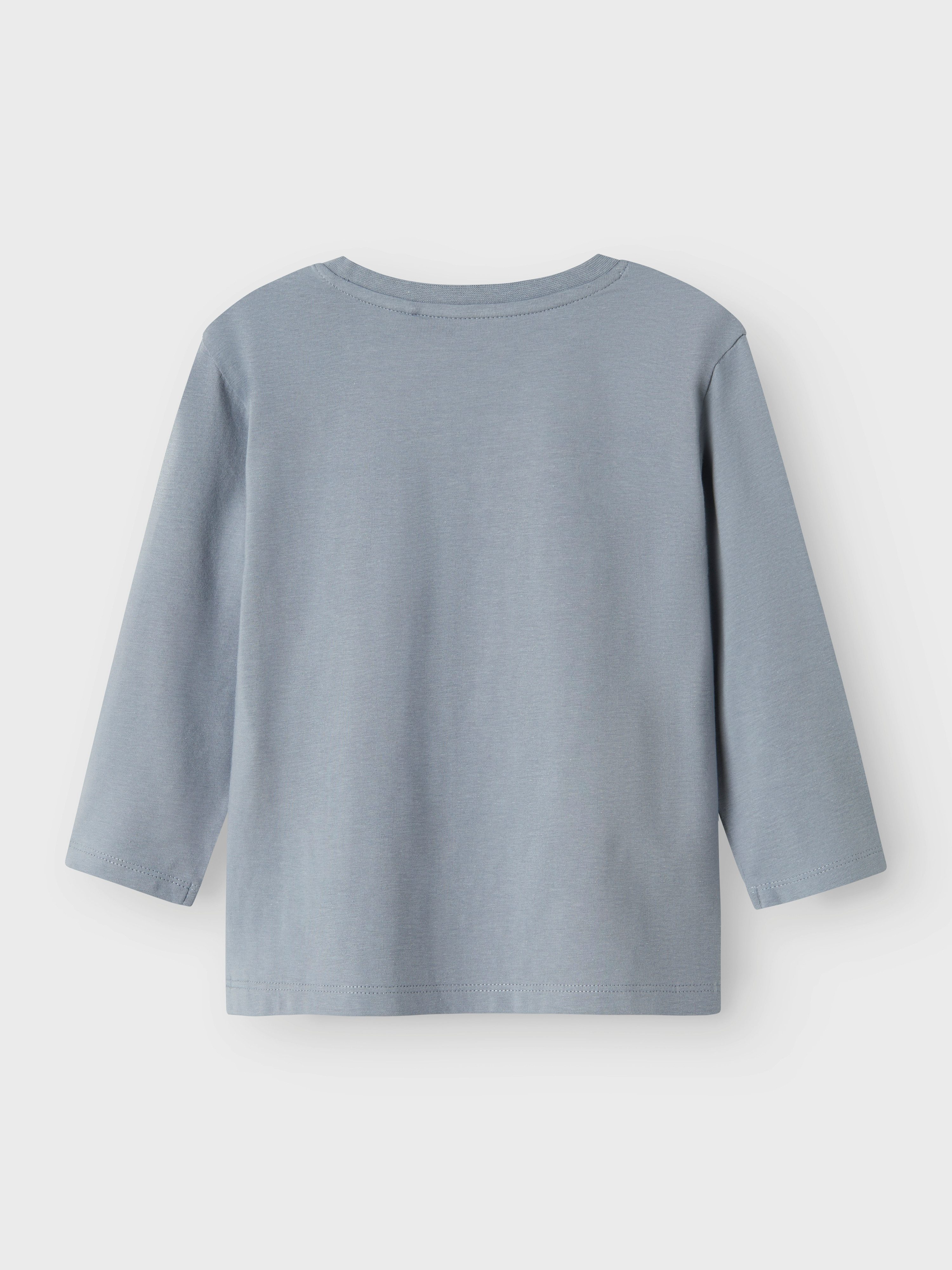 Name It Shirt met lange mouwen NMMALEX BLUEY LS NREG TOP NOOS SKY