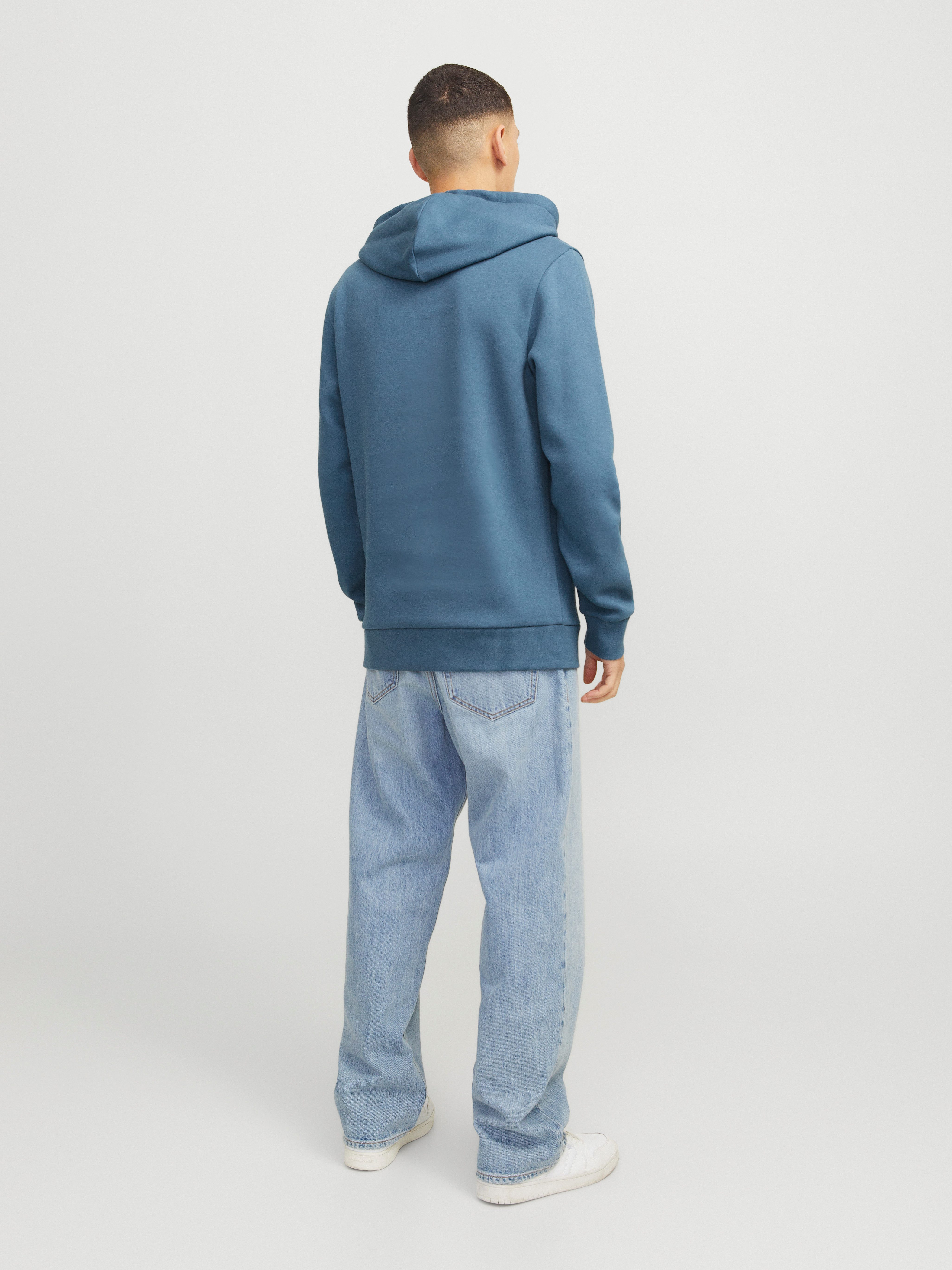 Jack & Jones Hoodie JJELOGO SWEAT HOOD 2 COL 24 25 NOOS