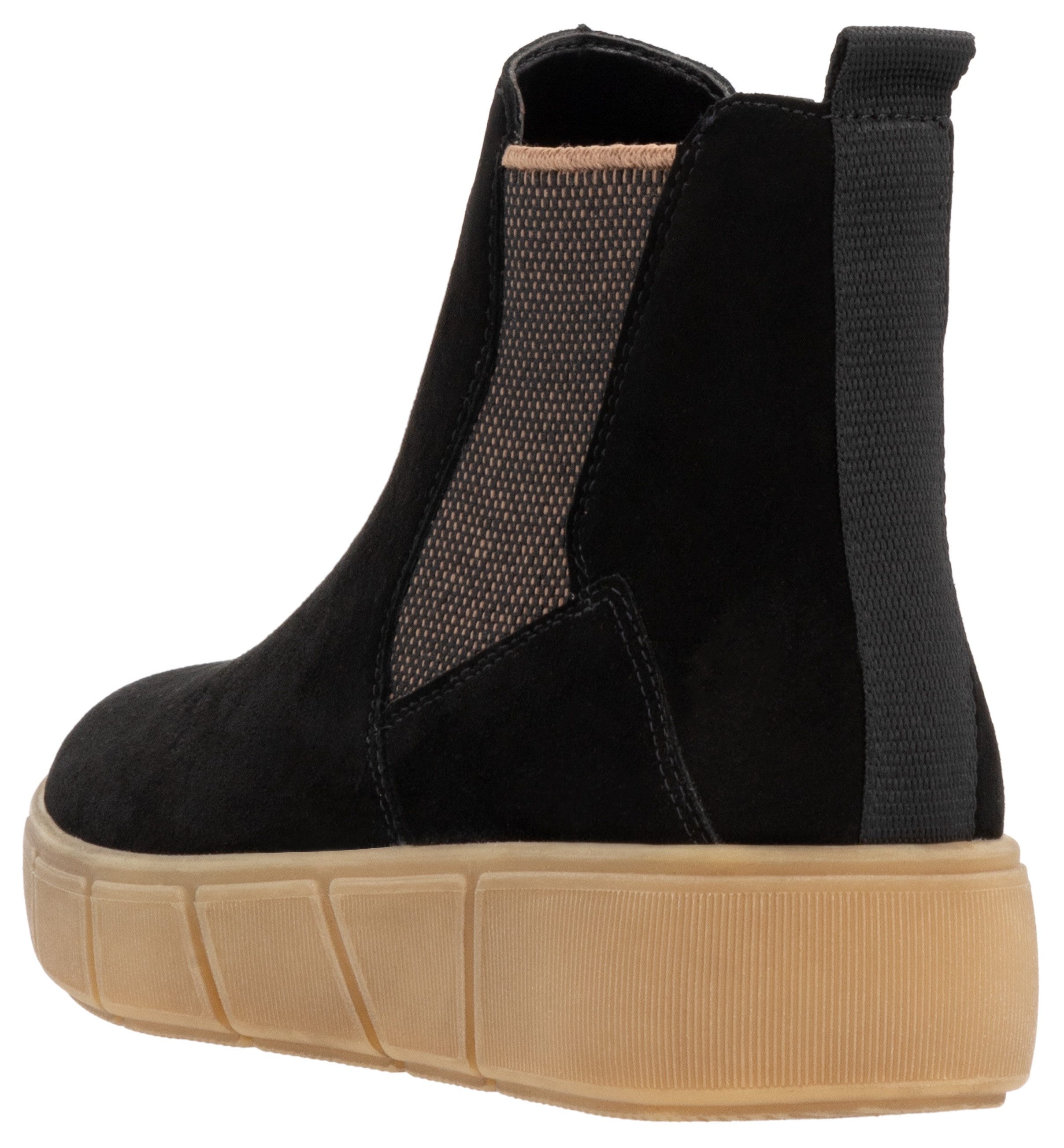 Remonte Chelsea-boots , plateau, enkellaars, ankleboots met extra ritssluiting