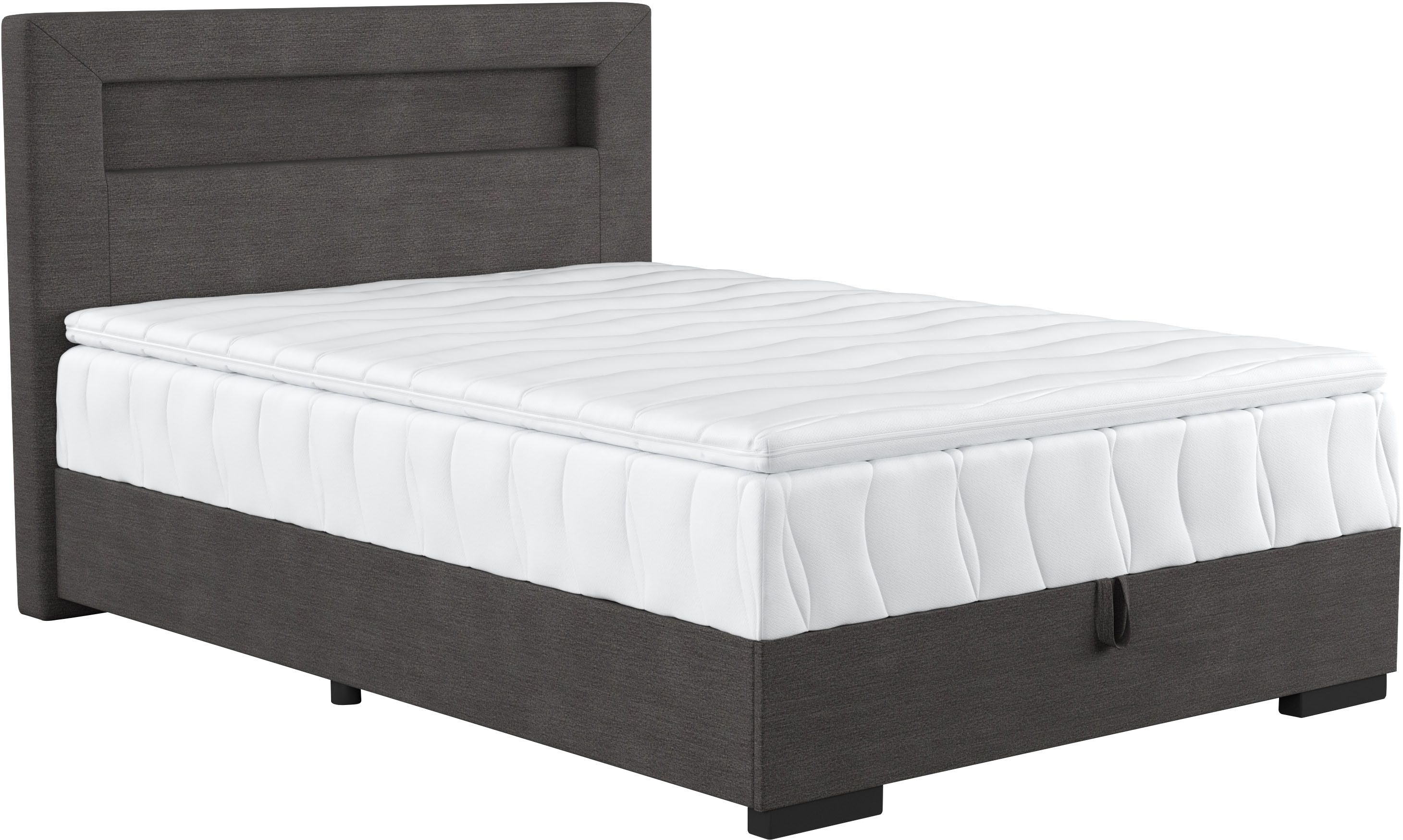 COTTA Boxspring Kelly uitgerust met led-licht, incl. bedlade